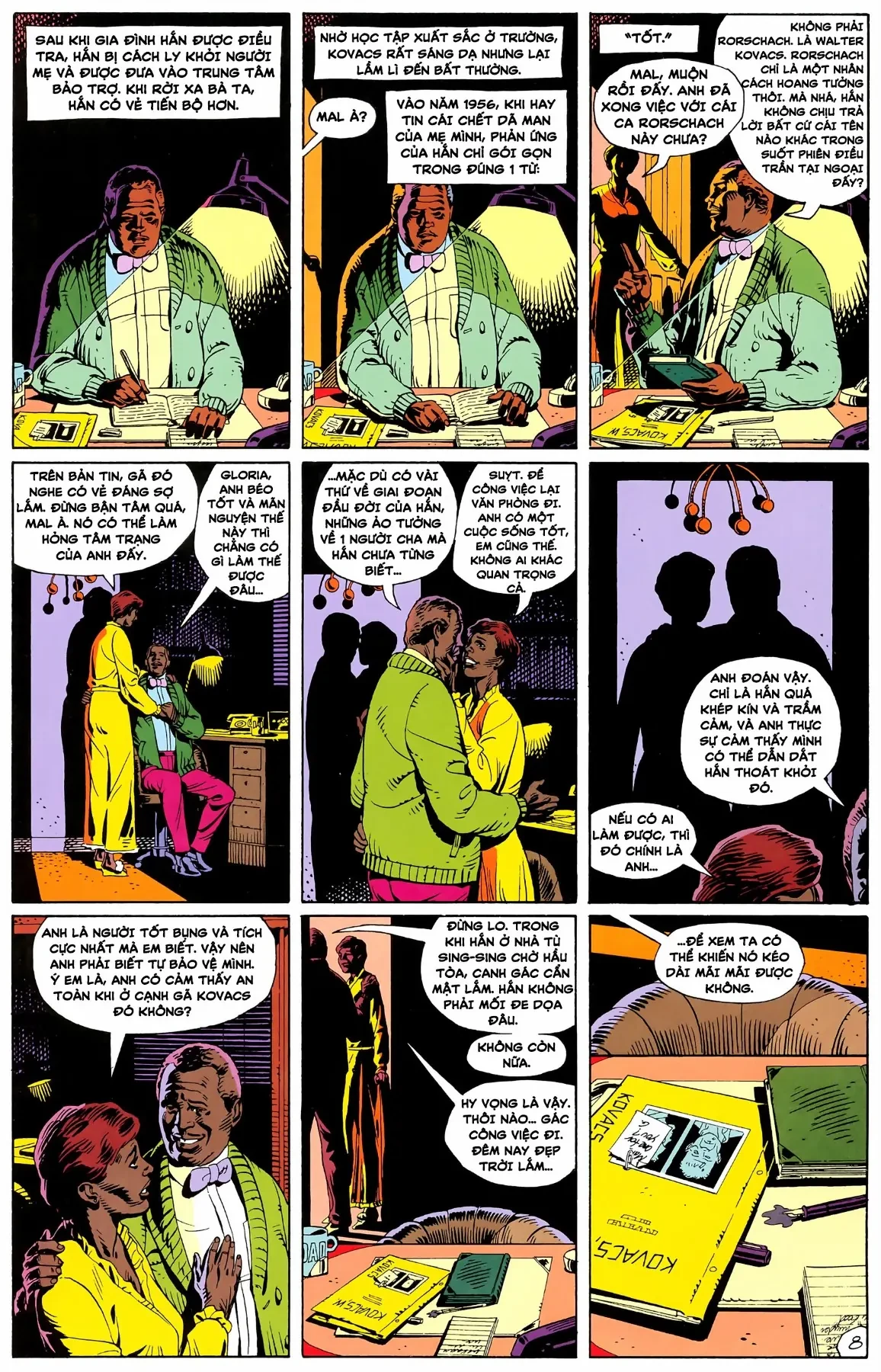 WATCHMEN (1986) Chapter  6 - 10