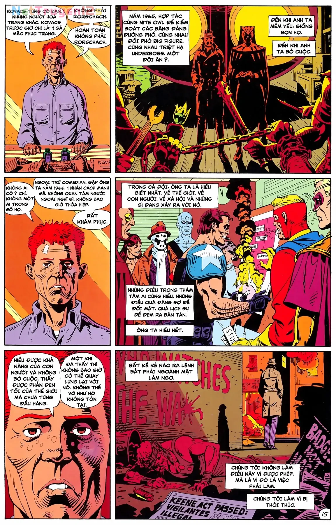 WATCHMEN (1986) Chapter  6 - 17
