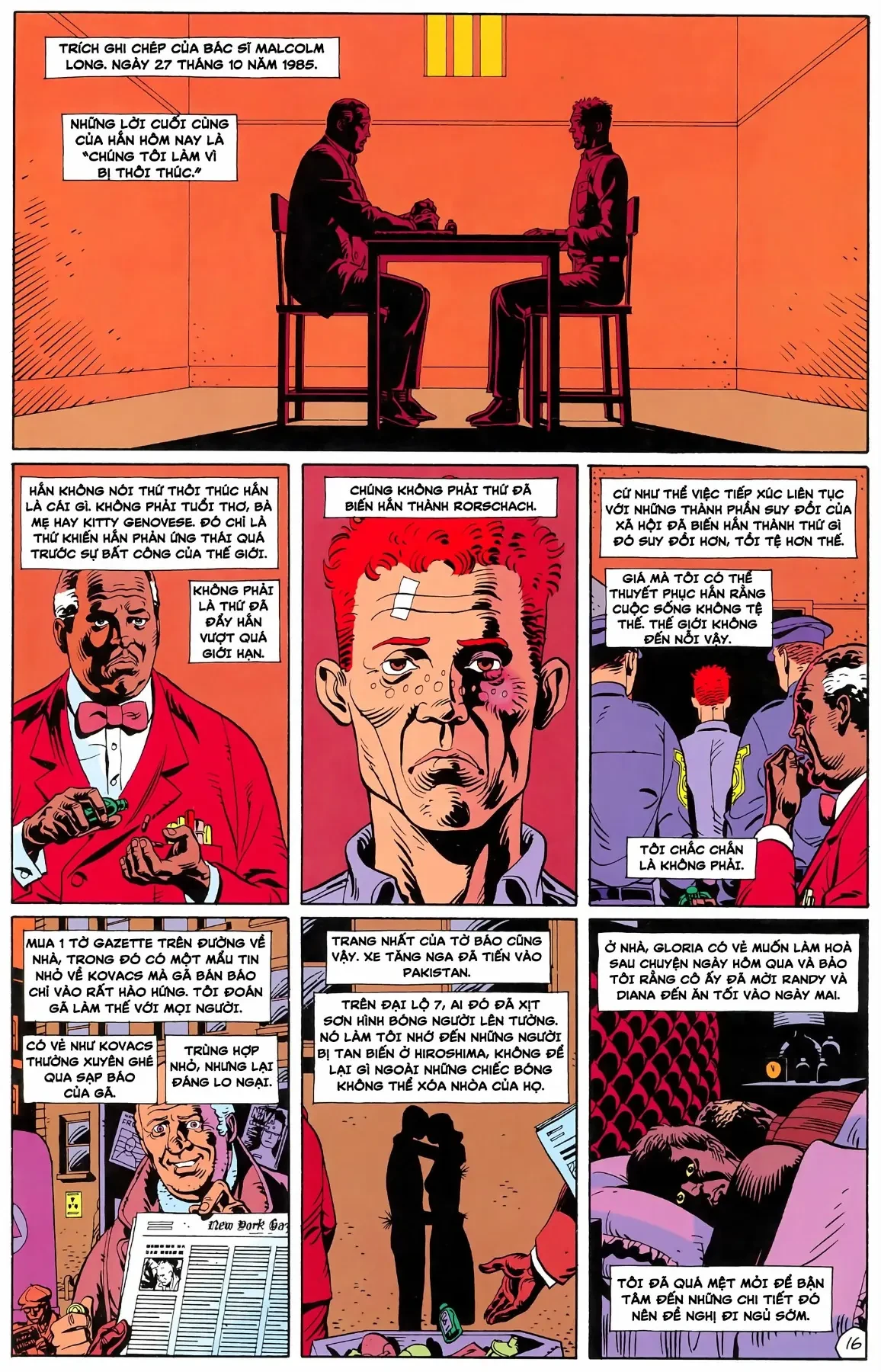 WATCHMEN (1986) Chapter  6 - 18