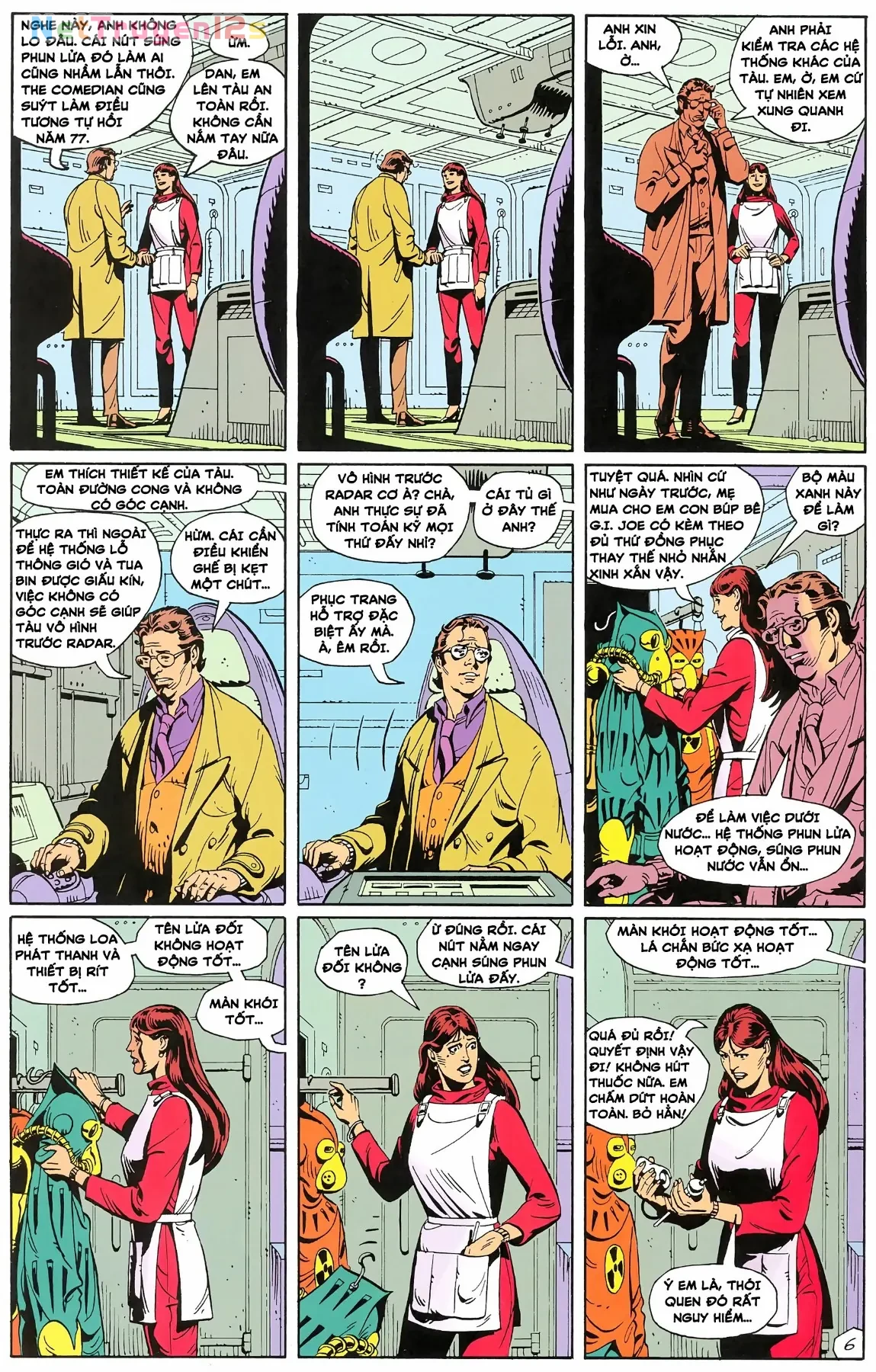 WATCHMEN (1986) Chapter  7 - 8