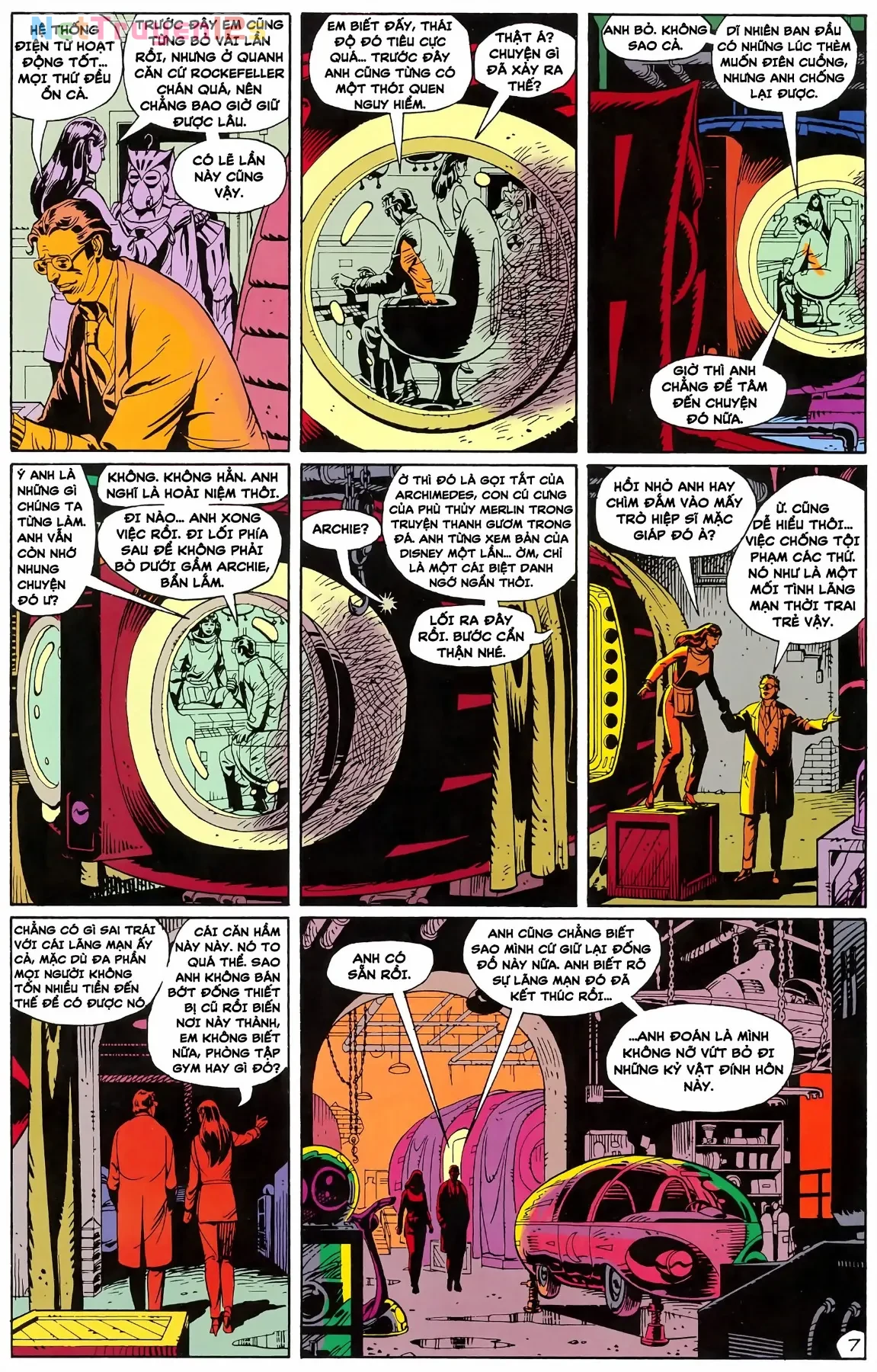 WATCHMEN (1986) Chapter  7 - 9