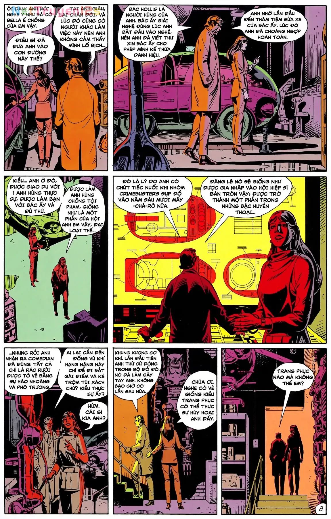 WATCHMEN (1986) Chapter  7 - 10