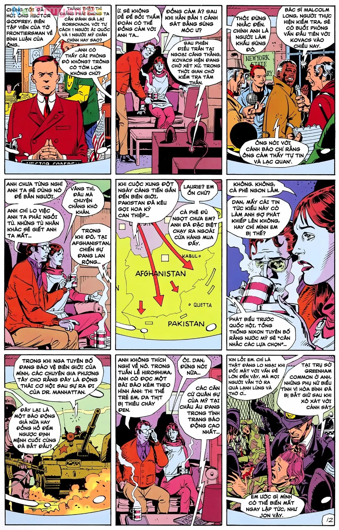 WATCHMEN (1986) Chapter  7 - 14