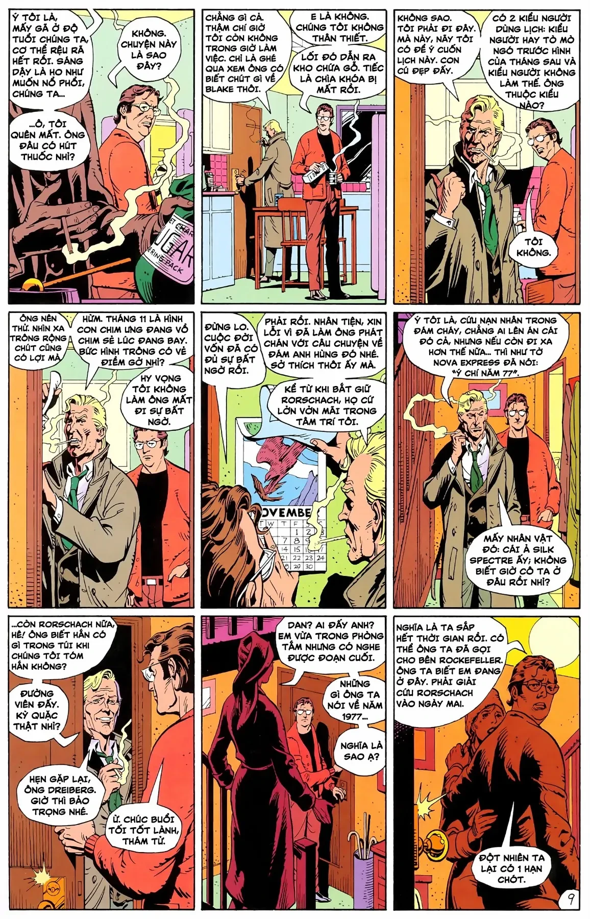 WATCHMEN (1986) Chapter  8 - 11