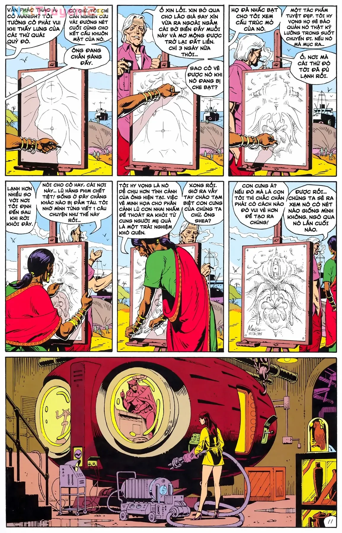 WATCHMEN (1986) Chapter  8 - 13