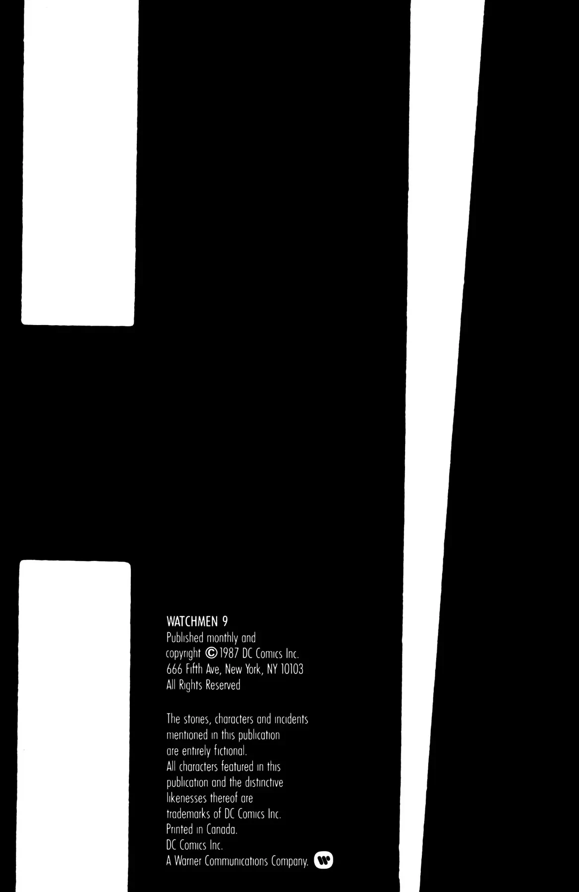 WATCHMEN (1986) Chapter  9 - 2