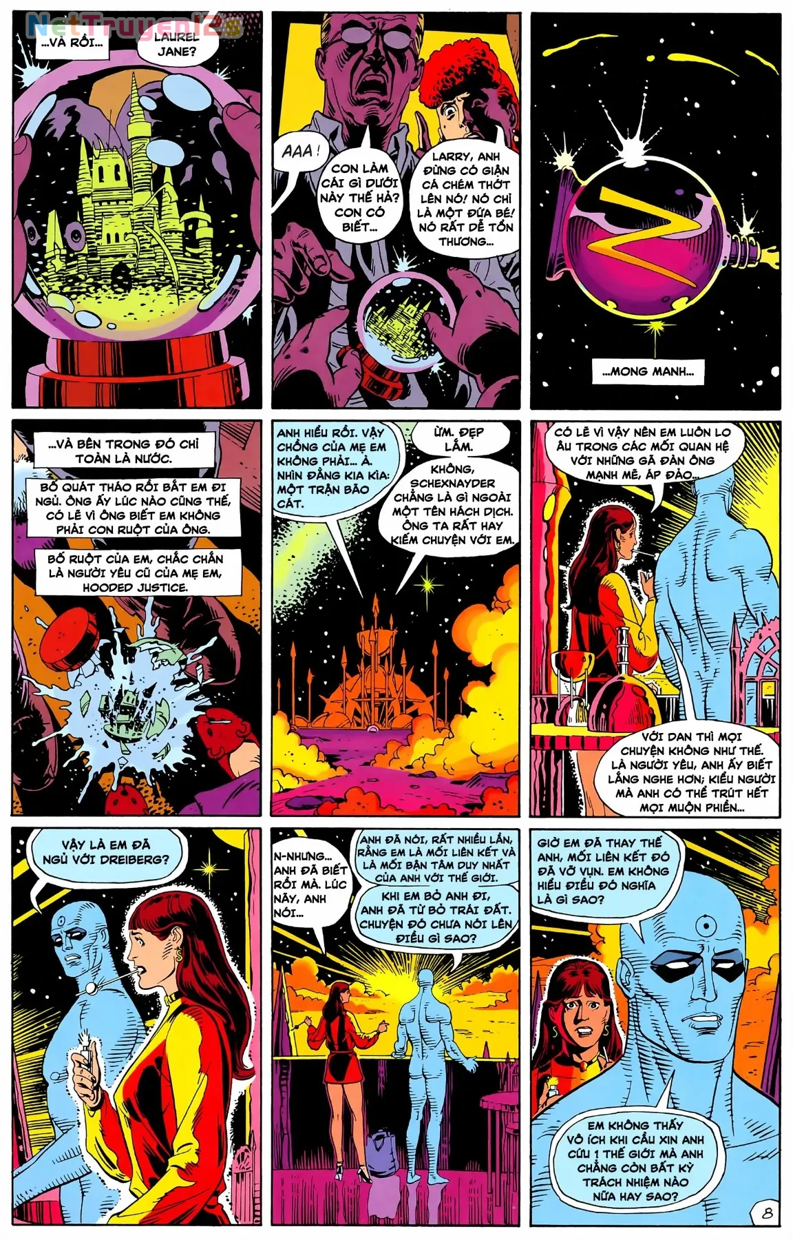 WATCHMEN (1986) Chapter  9 - 10