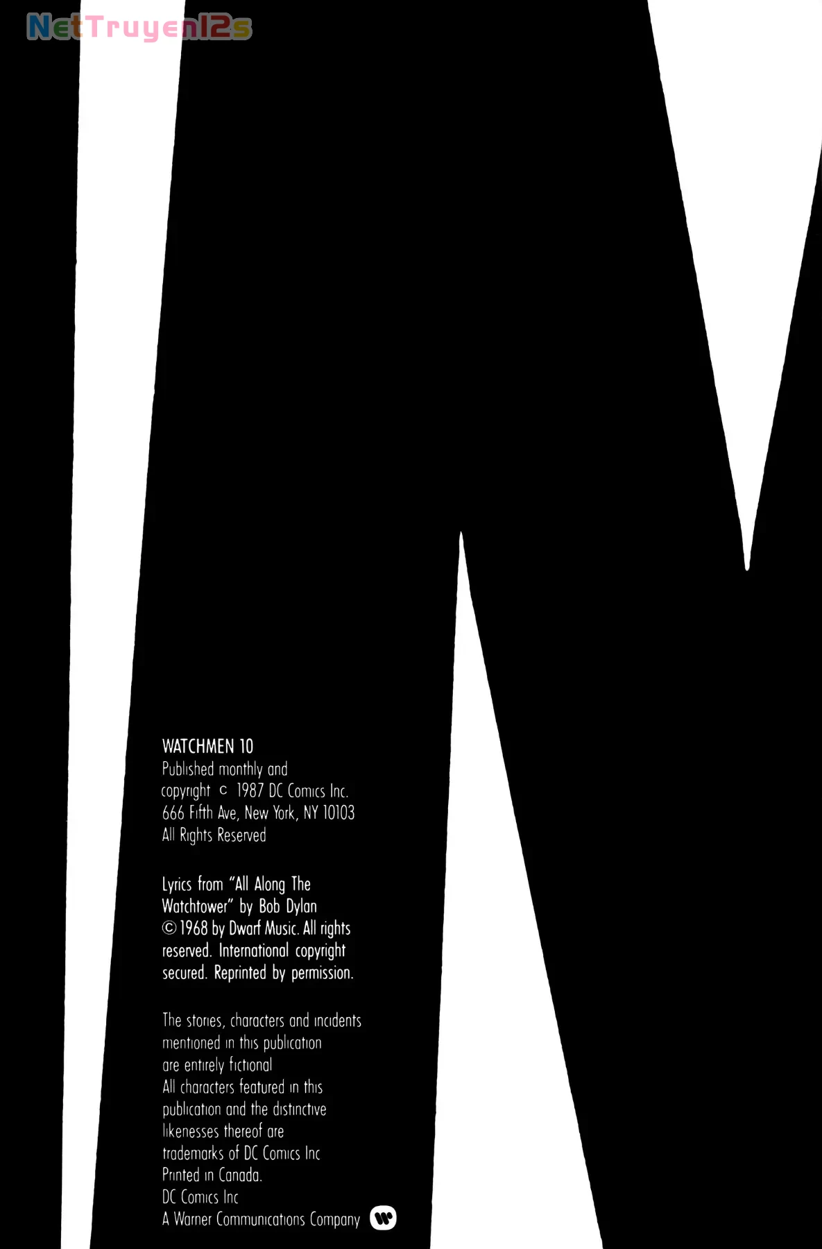 WATCHMEN (1986) Chapter  10 - 2