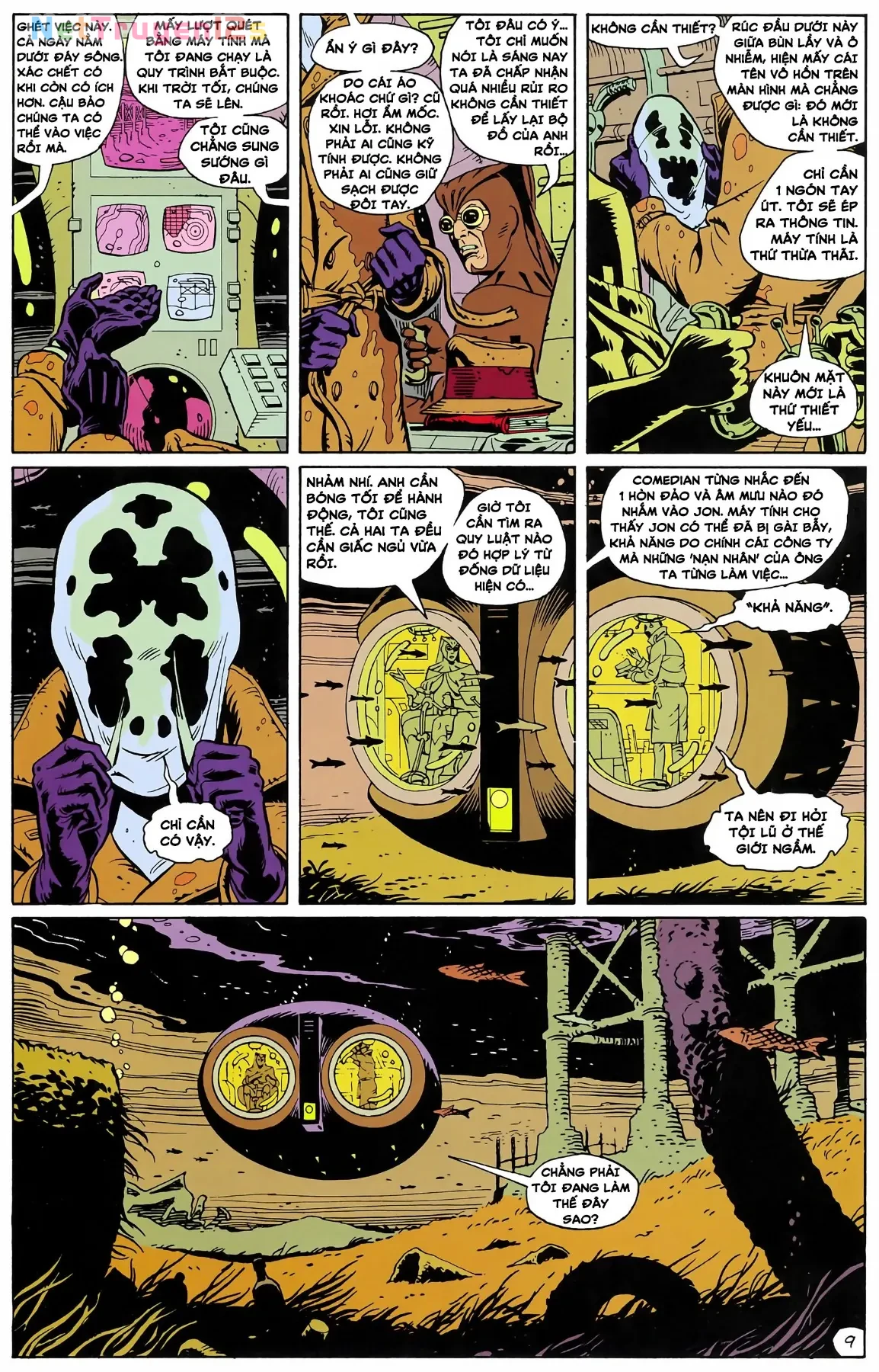 WATCHMEN (1986) Chapter  10 - 11
