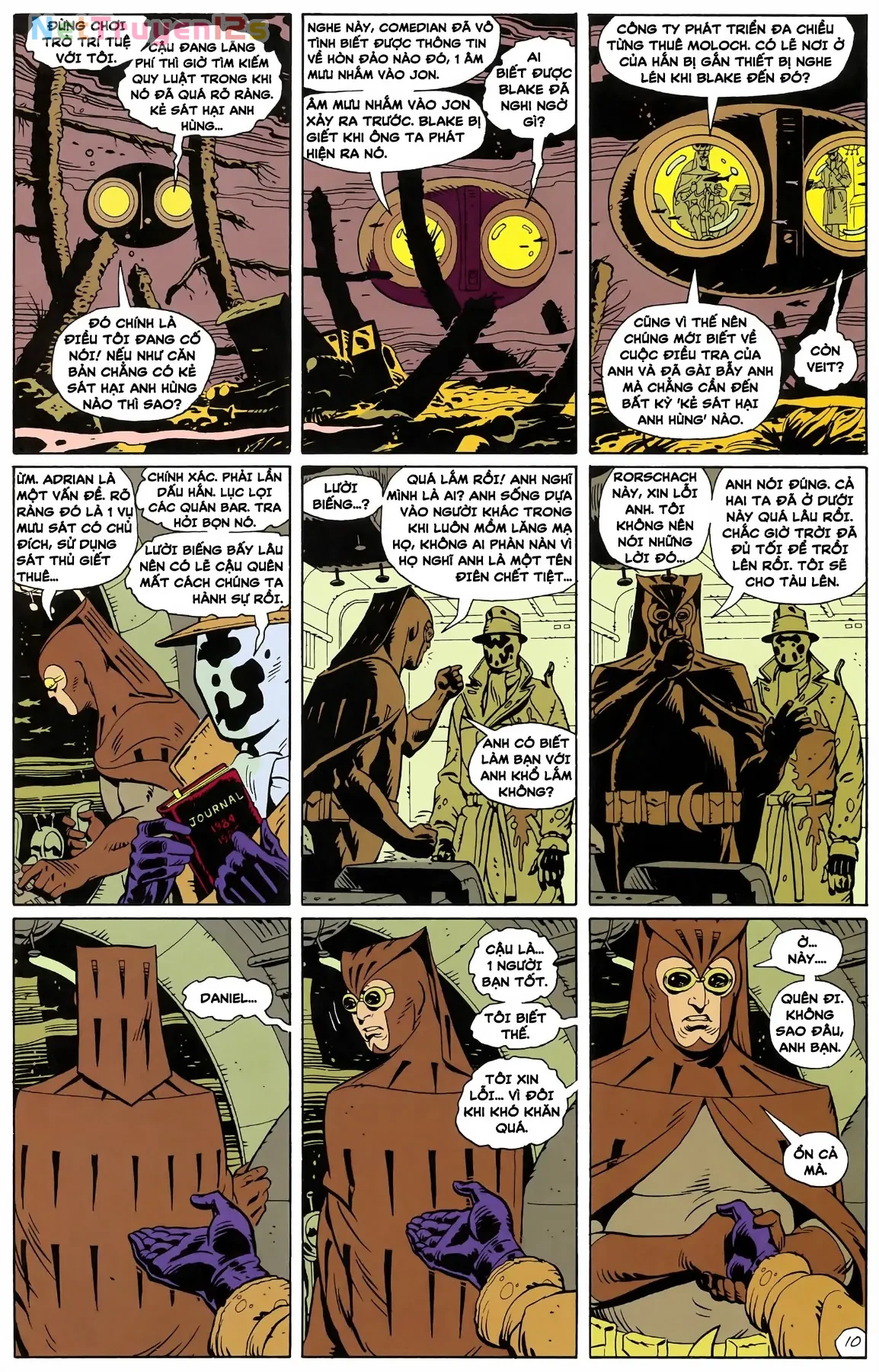 WATCHMEN (1986) Chapter  10 - 12