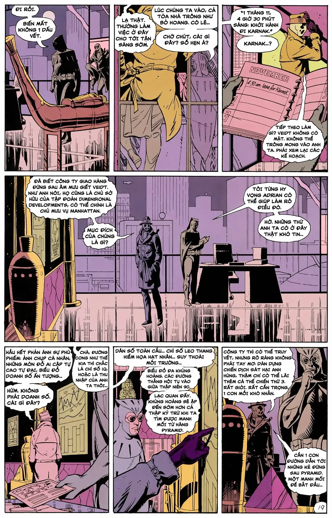 WATCHMEN (1986) Chapter  10 - 21