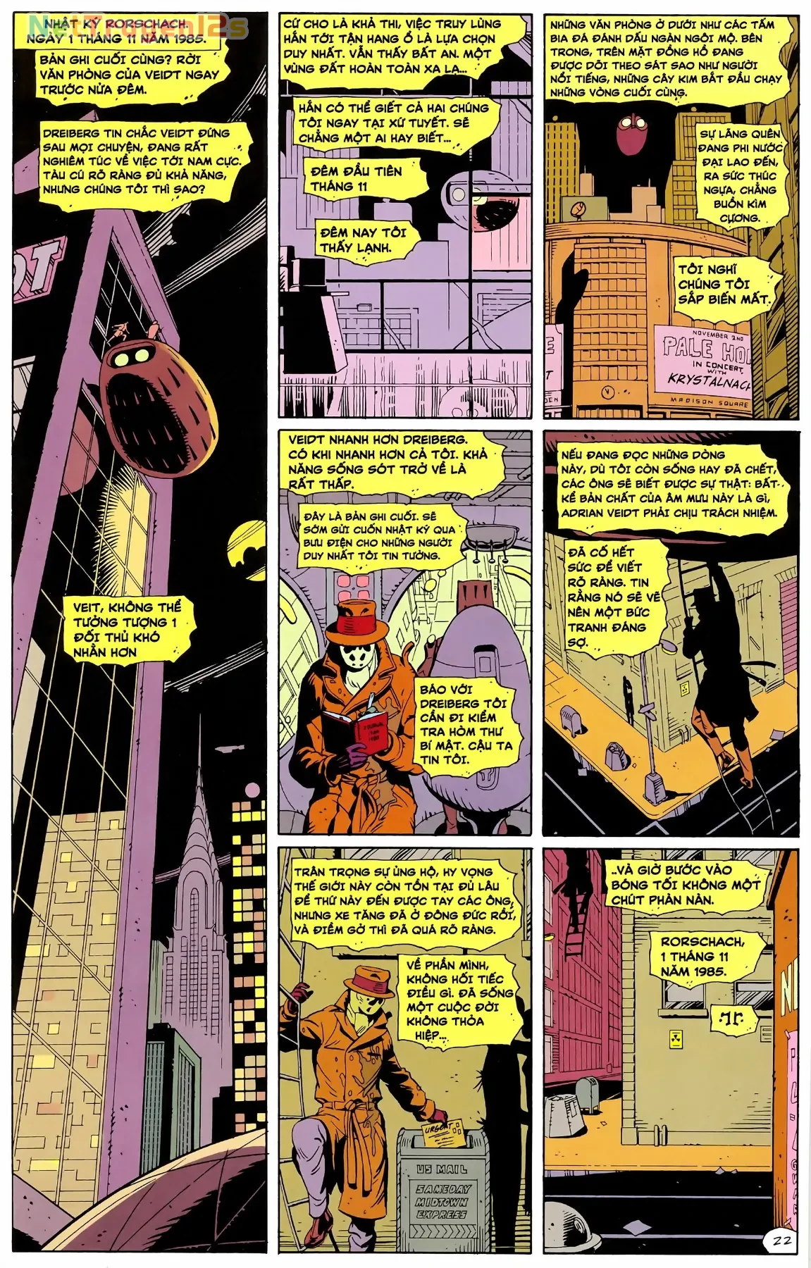 WATCHMEN (1986) Chapter  10 - 24
