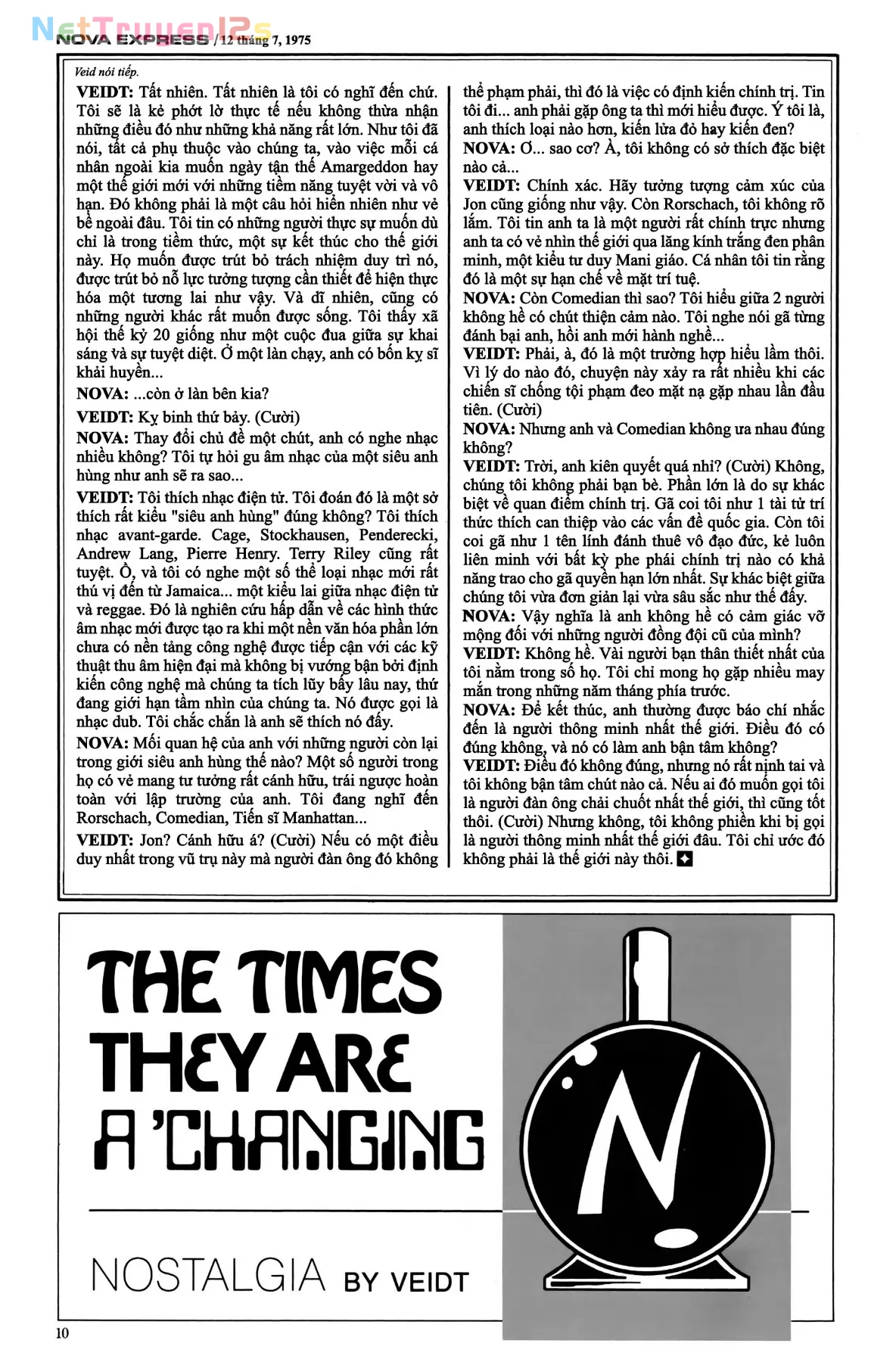WATCHMEN (1986) Chapter  11 - 34