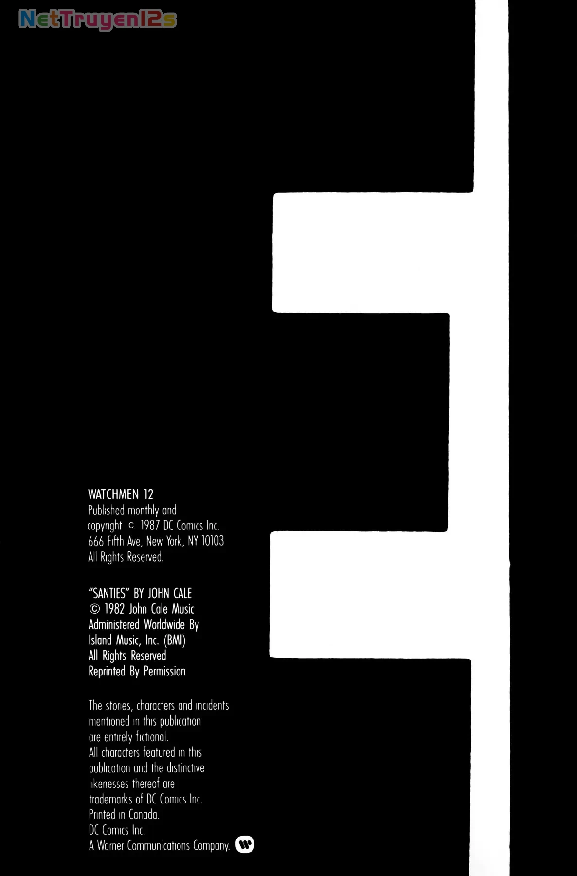 WATCHMEN (1986) Chapter  12 - 2
