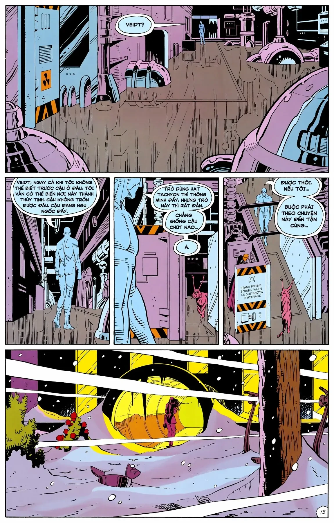 WATCHMEN (1986) Chapter  12 - 15