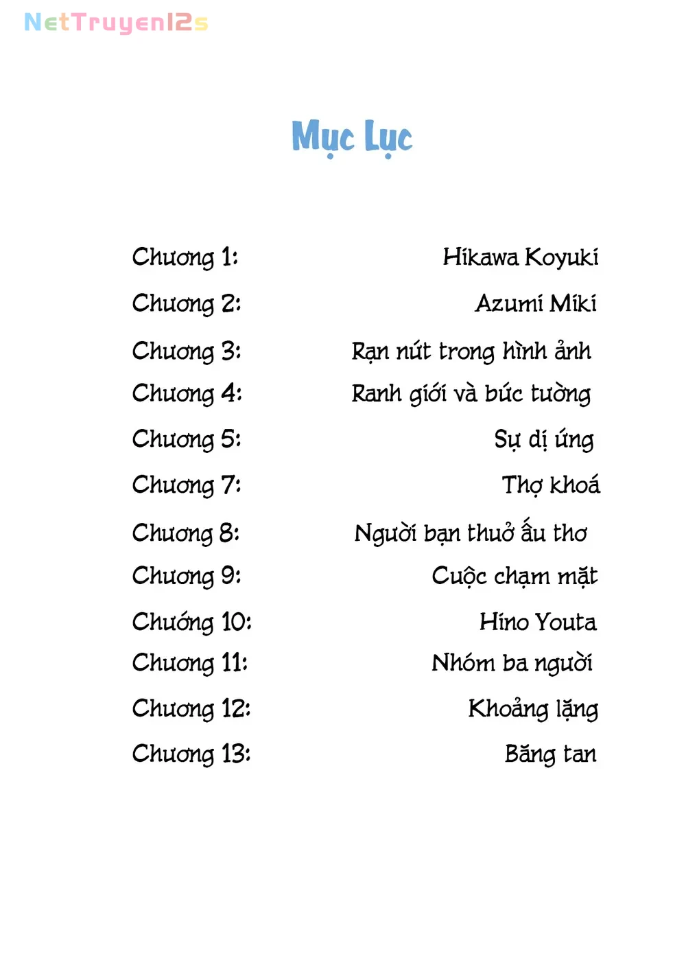 Thành Lũy Băng Giá Chapter  1 - 2