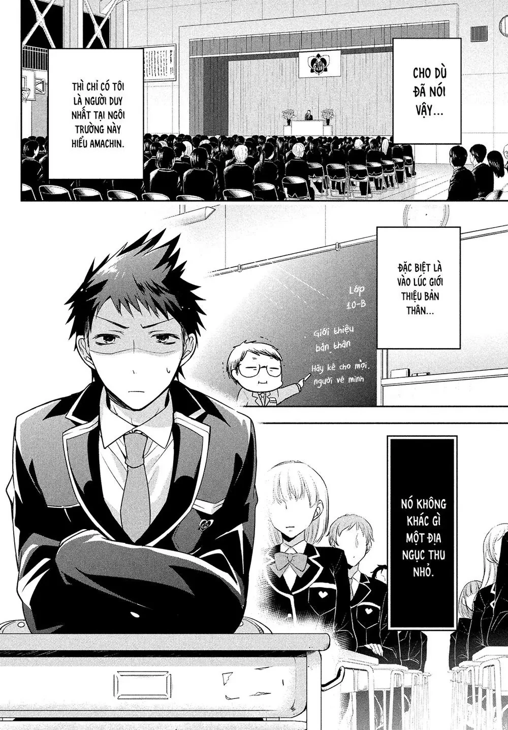 Amachin tự nhận là  Chapter  1 - 6