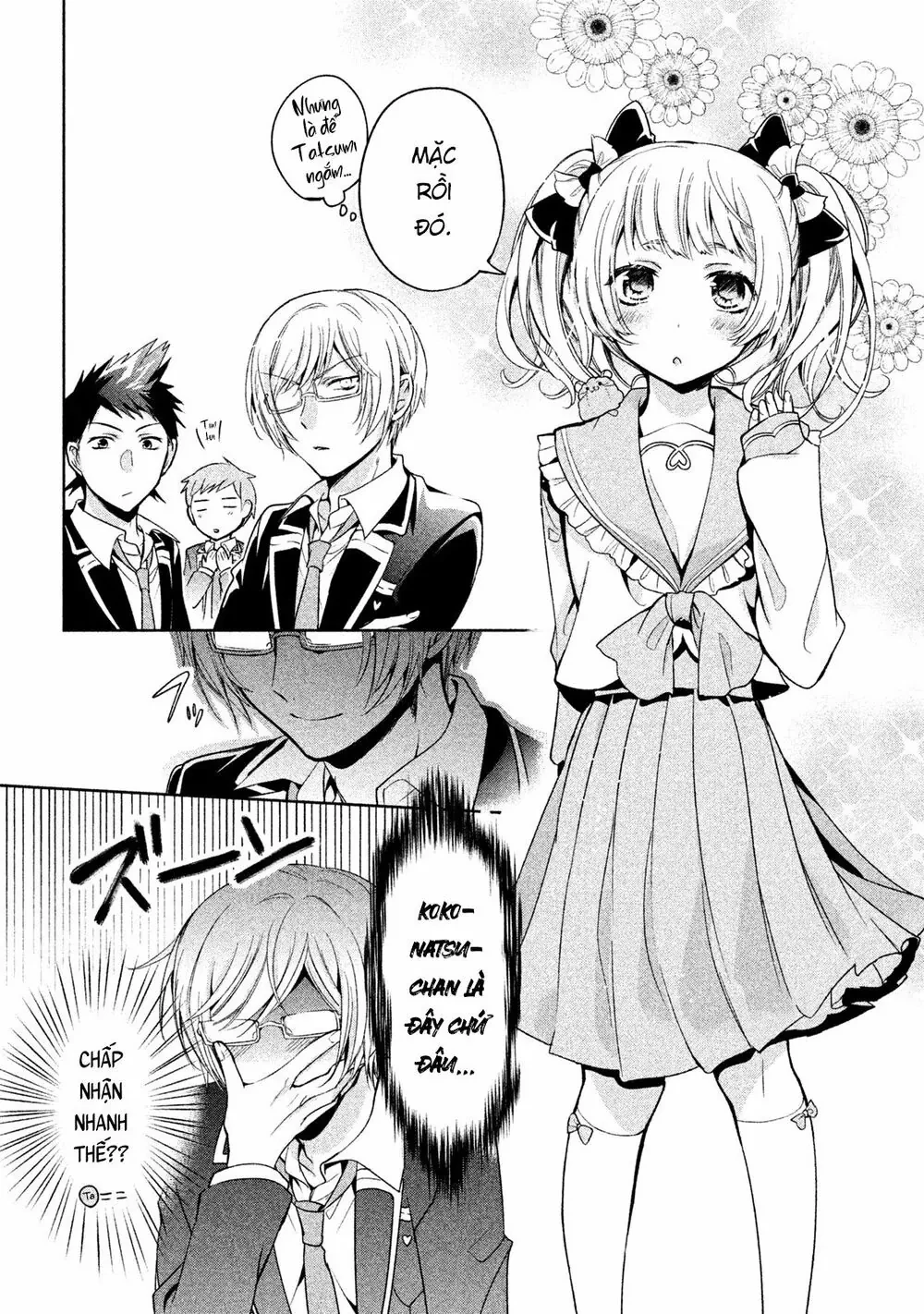 Amachin tự nhận là  Chapter  8 - 12