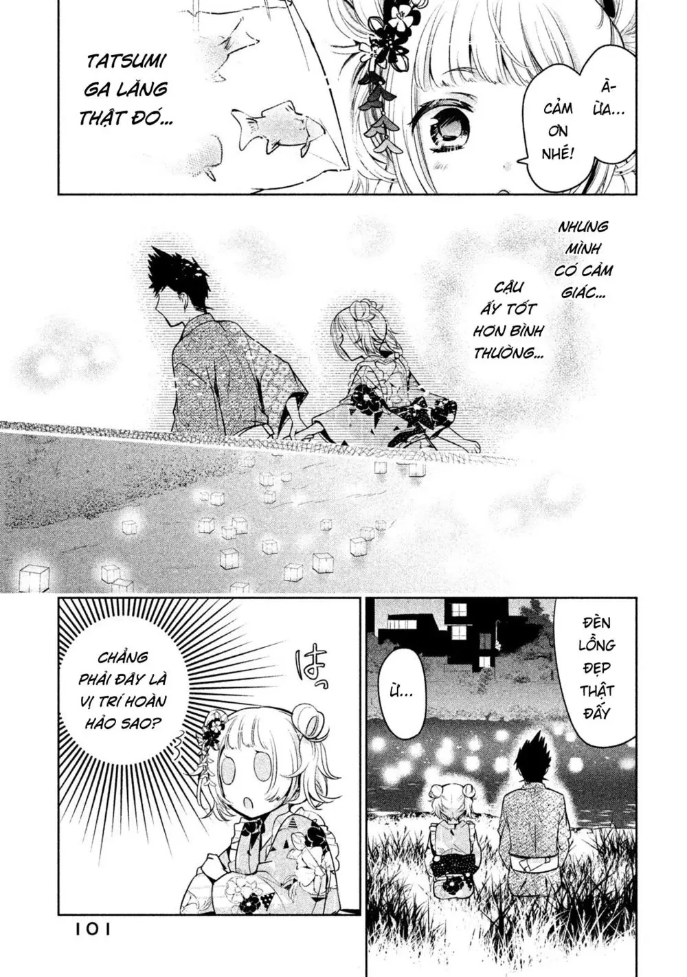 Amachin tự nhận là  Chapter  17 - 18