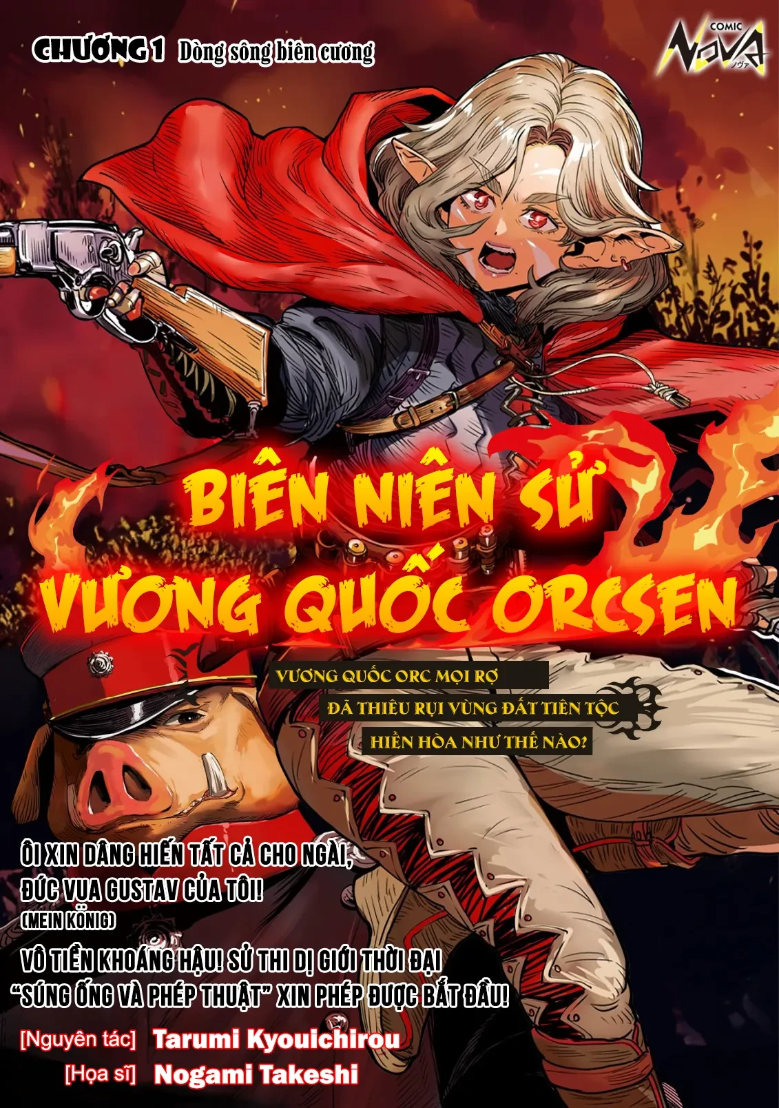 Biên niên sử vương quốc Orcsen - Vương quốc Orc mọi rợ đã thiêu rụi vùng đất Tiên tộc hiền hòa như thế nào? Chapter  1 - 5