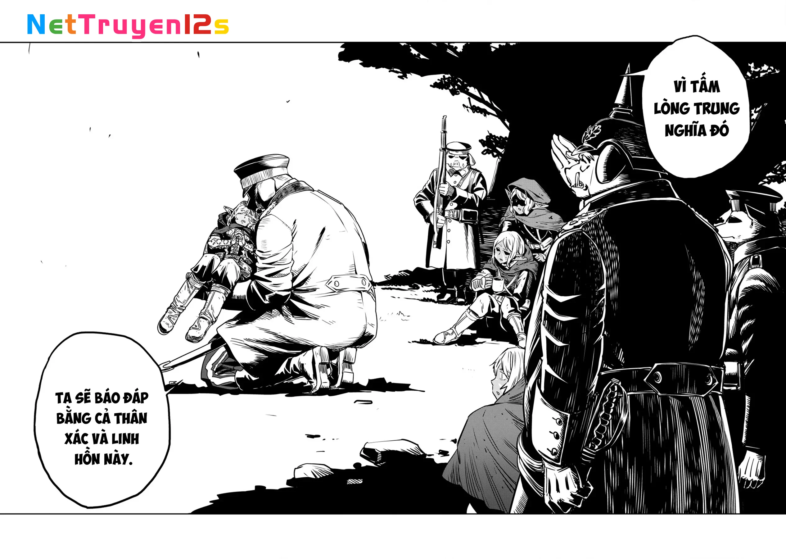 Biên niên sử vương quốc Orcsen - Vương quốc Orc mọi rợ đã thiêu rụi vùng đất Tiên tộc hiền hòa như thế nào? Chapter  1 - 64