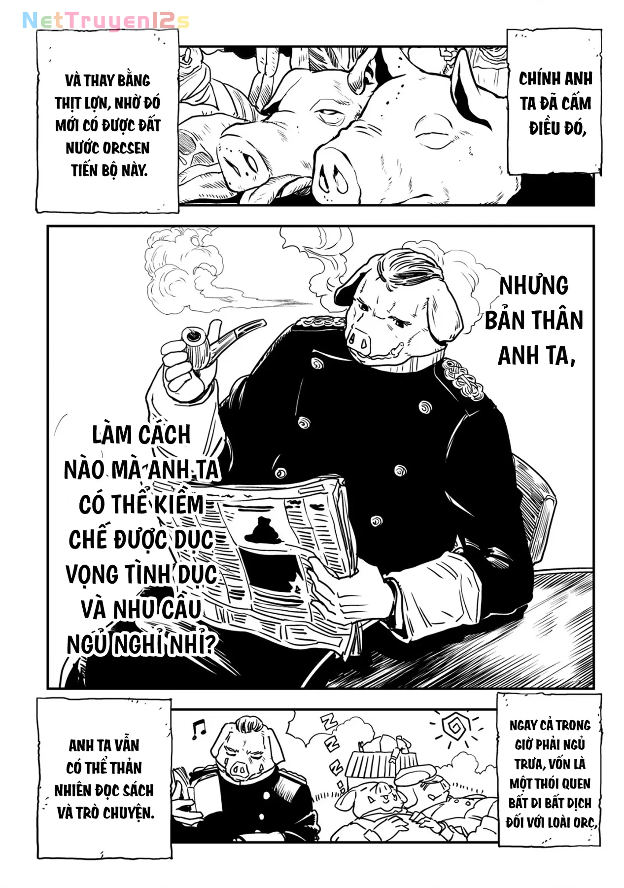 Biên niên sử vương quốc Orcsen - Vương quốc Orc mọi rợ đã thiêu rụi vùng đất Tiên tộc hiền hòa như thế nào? Chapter  2 - 55