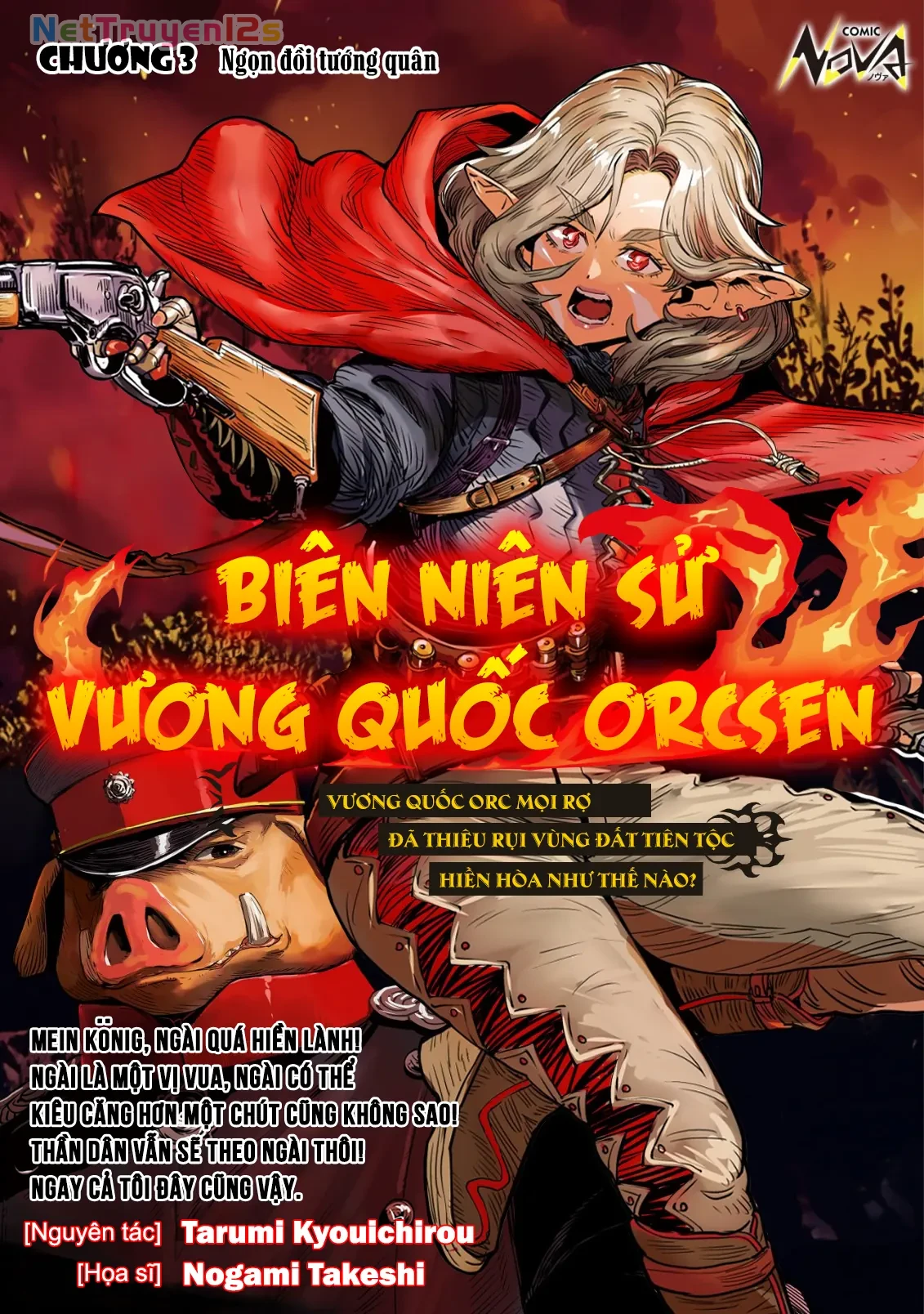 Biên niên sử vương quốc Orcsen - Vương quốc Orc mọi rợ đã thiêu rụi vùng đất Tiên tộc hiền hòa như thế nào? Chapter  3 - 2