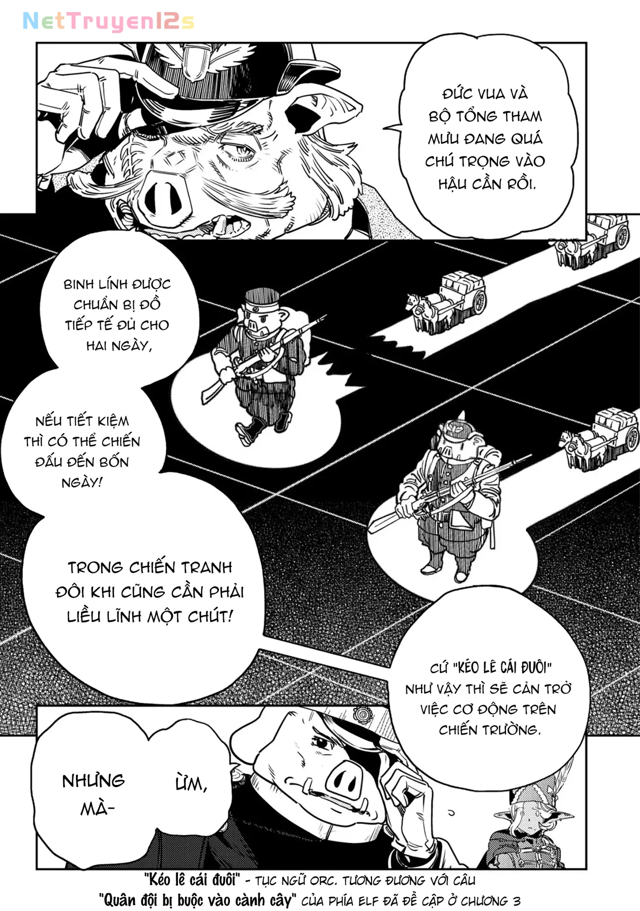 Biên niên sử vương quốc Orcsen - Vương quốc Orc mọi rợ đã thiêu rụi vùng đất Tiên tộc hiền hòa như thế nào? Chapter  4 - 64