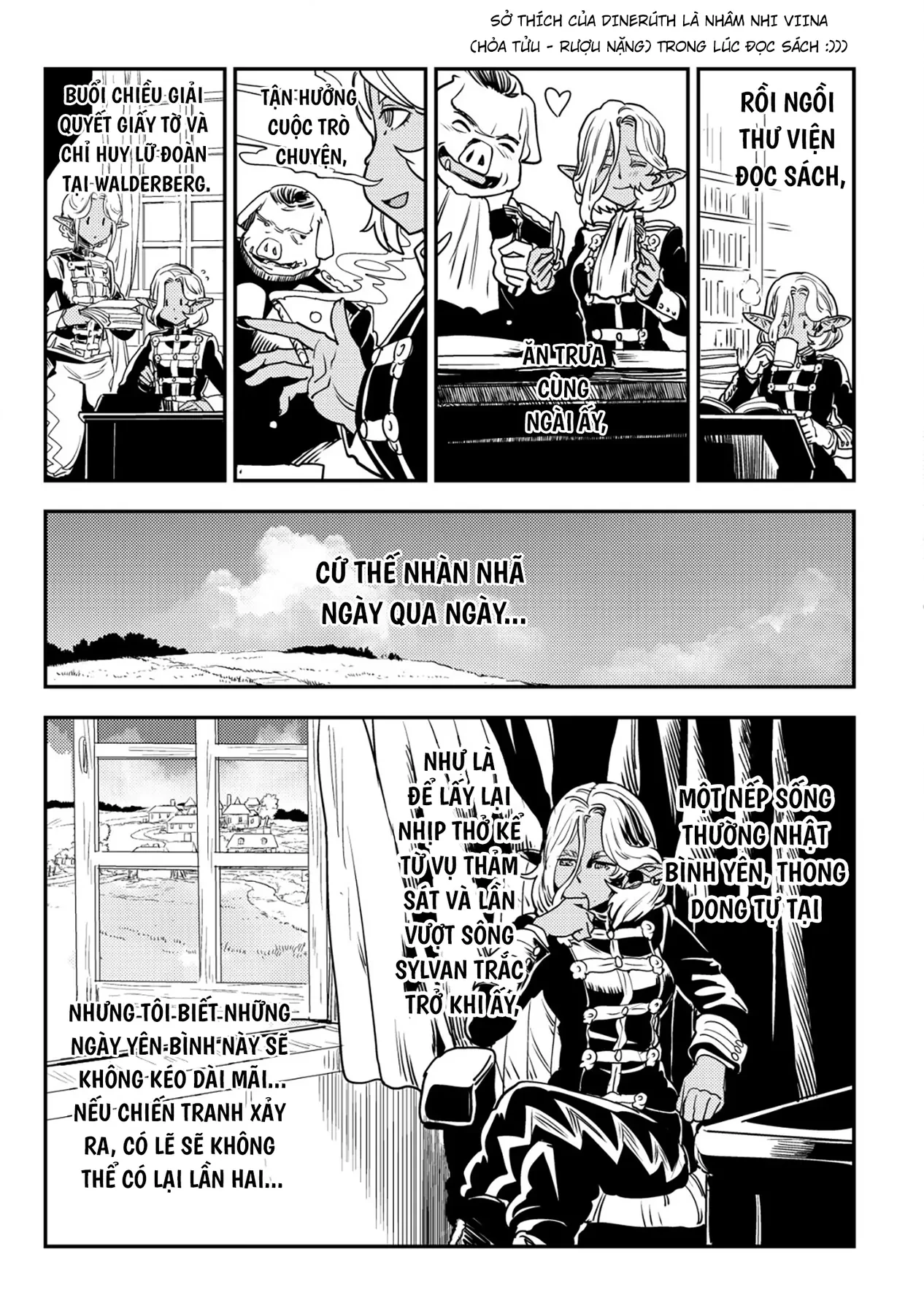 Biên niên sử vương quốc Orcsen - Vương quốc Orc mọi rợ đã thiêu rụi vùng đất Tiên tộc hiền hòa như thế nào? Chapter  7 - 35