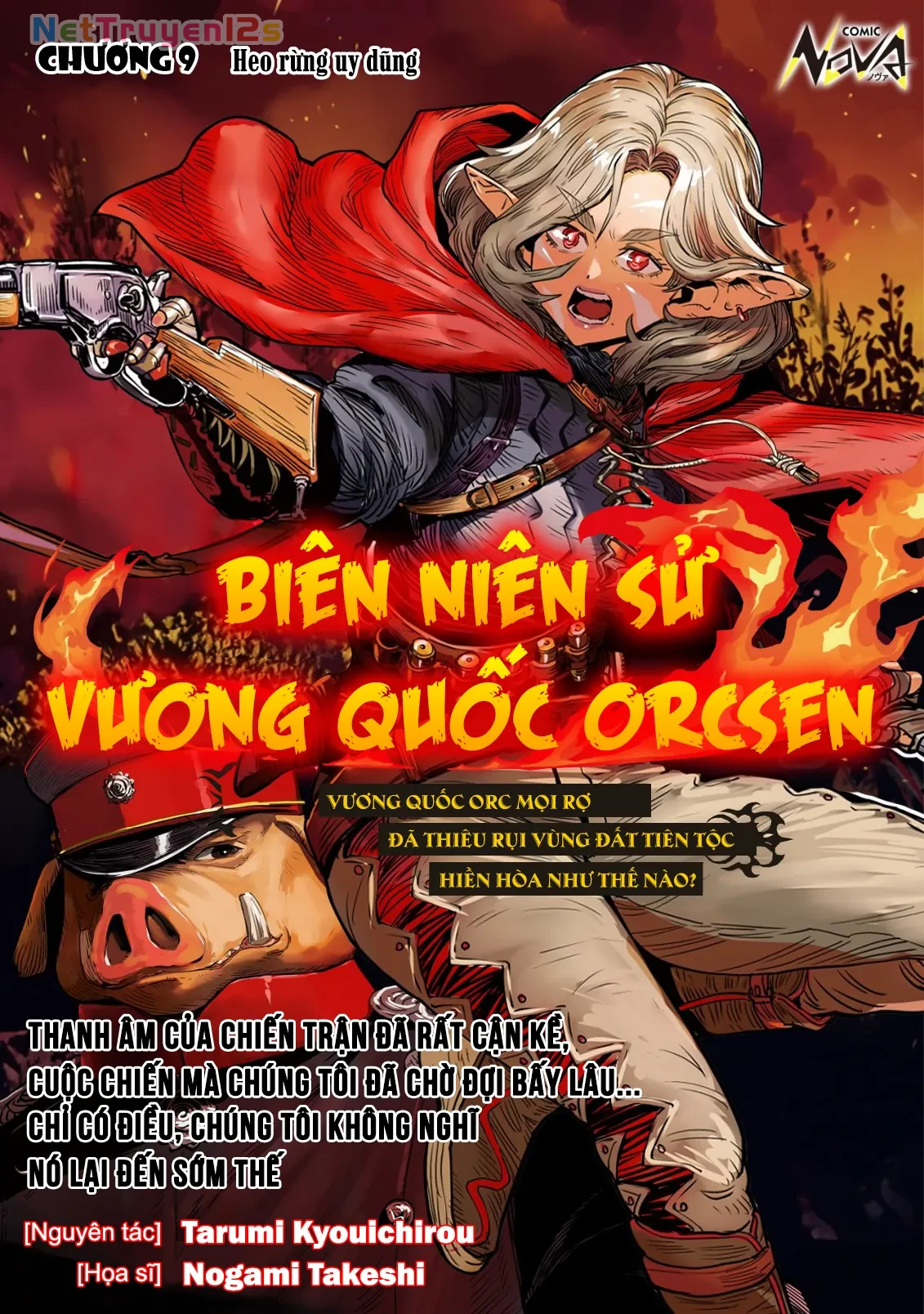 Biên niên sử vương quốc Orcsen - Vương quốc Orc mọi rợ đã thiêu rụi vùng đất Tiên tộc hiền hòa như thế nào? Chapter  9 - 2