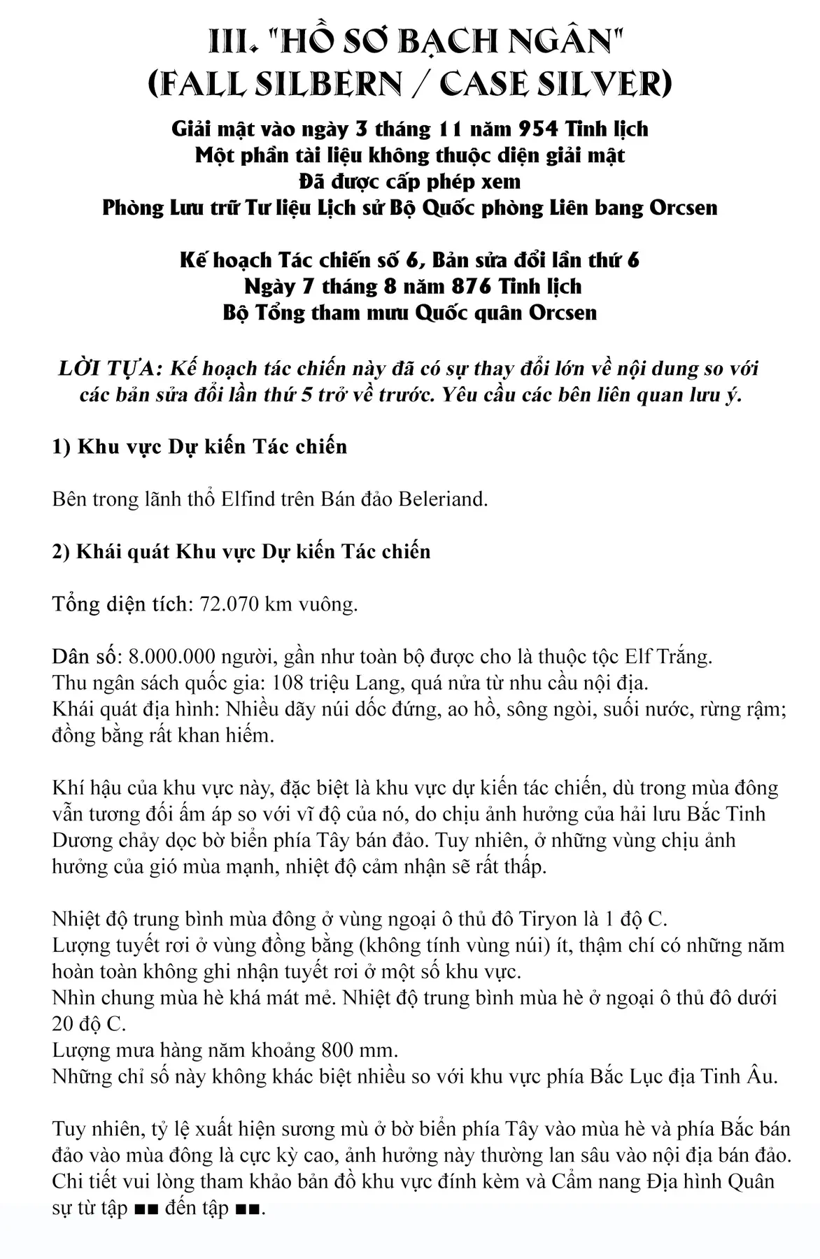 Biên niên sử vương quốc Orcsen - Vương quốc Orc mọi rợ đã thiêu rụi vùng đất Tiên tộc hiền hòa như thế nào? Chapter  10 - 69