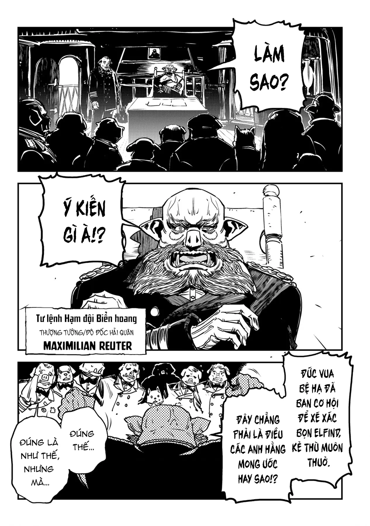 Biên niên sử vương quốc Orcsen - Vương quốc Orc mọi rợ đã thiêu rụi vùng đất Tiên tộc hiền hòa như thế nào? Chapter  12 - 18