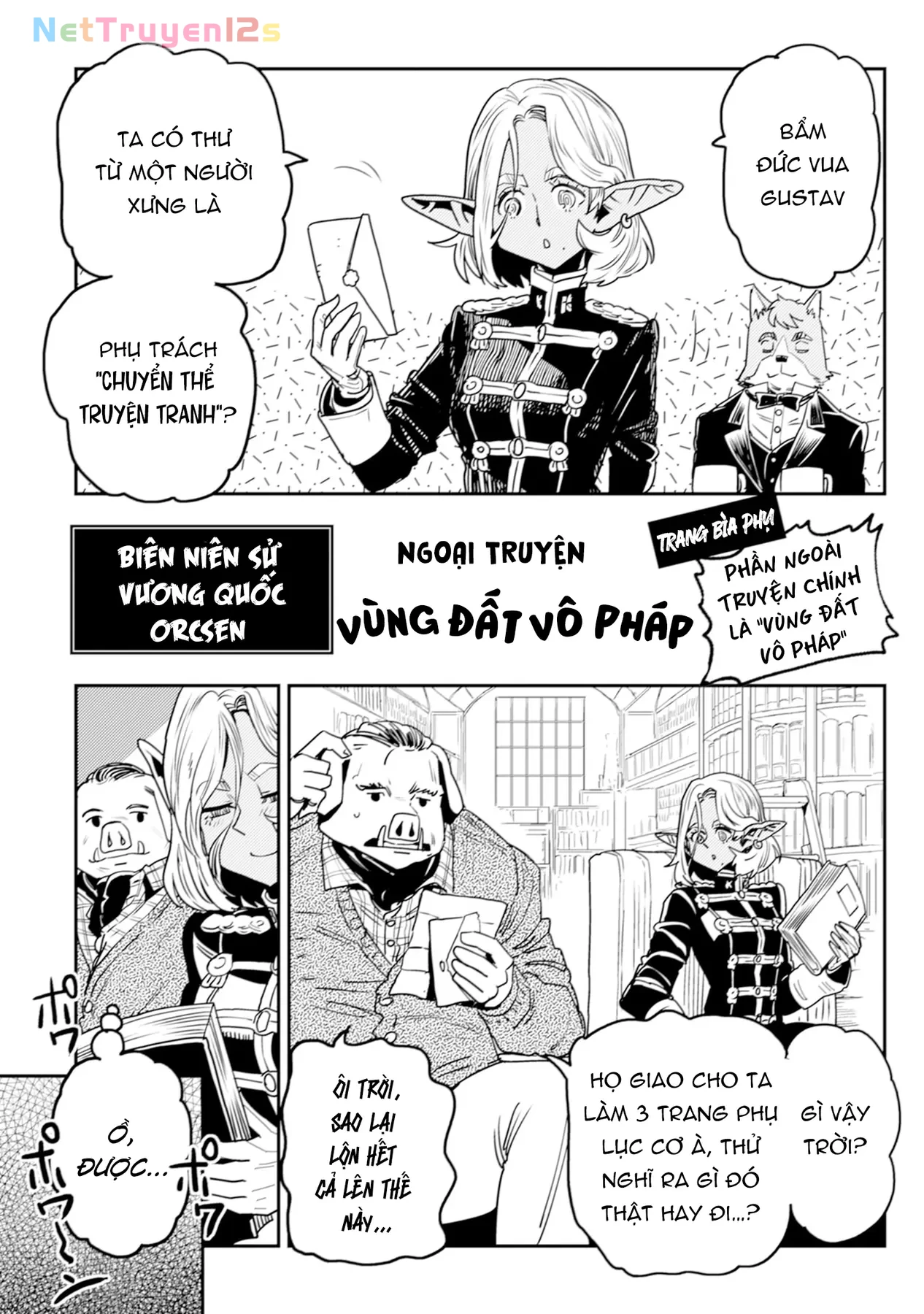 Biên niên sử vương quốc Orcsen - Vương quốc Orc mọi rợ đã thiêu rụi vùng đất Tiên tộc hiền hòa như thế nào? Chapter  12.5 - 2