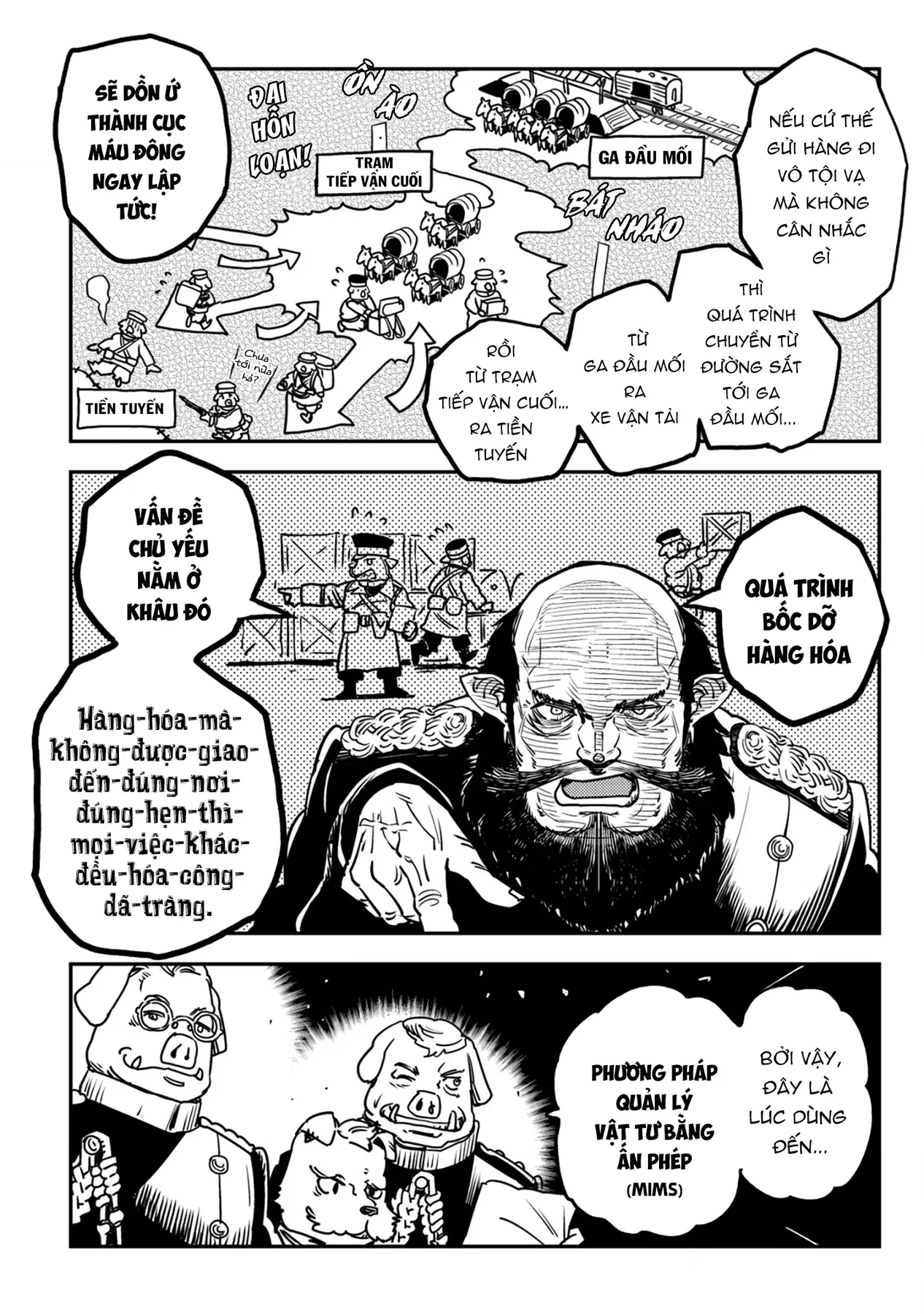 Biên niên sử vương quốc Orcsen - Vương quốc Orc mọi rợ đã thiêu rụi vùng đất Tiên tộc hiền hòa như thế nào? Chapter  13 - 36
