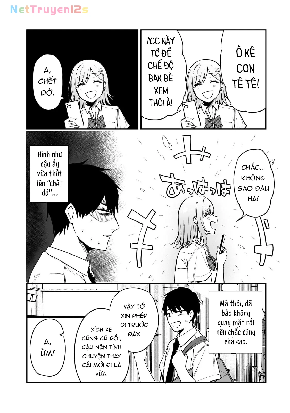 Lỡ tay sửa xe đạp cho nàng Gyaru, ai dè lại bị nàng bám lấy Chapter  1 - 31