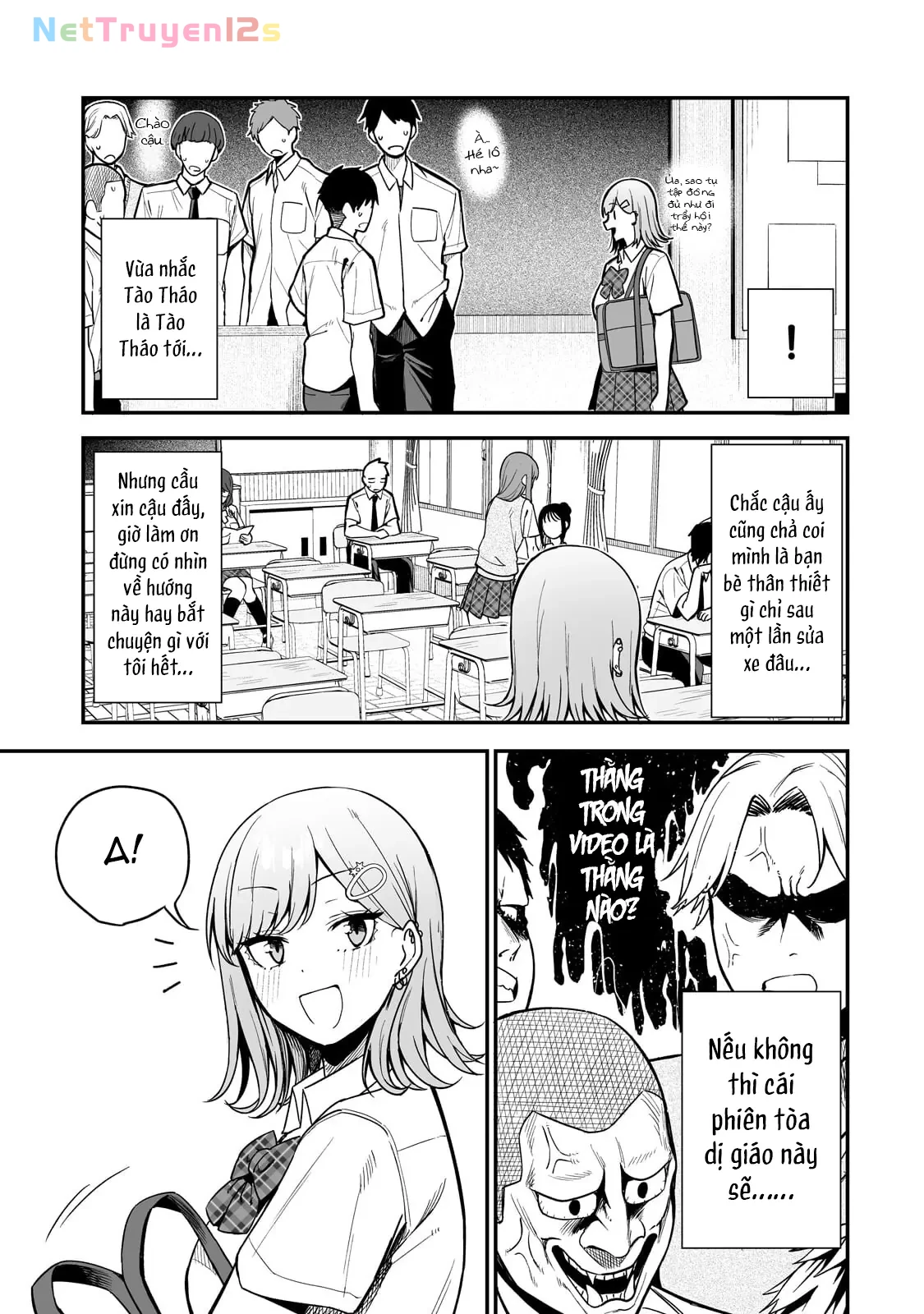 Lỡ tay sửa xe đạp cho nàng Gyaru, ai dè lại bị nàng bám lấy Chapter  1 - 43