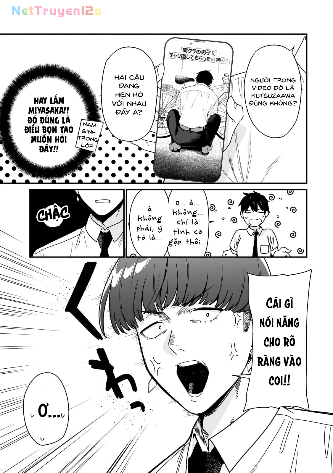 Lỡ tay sửa xe đạp cho nàng Gyaru, ai dè lại bị nàng bám lấy Chapter  2 - 6