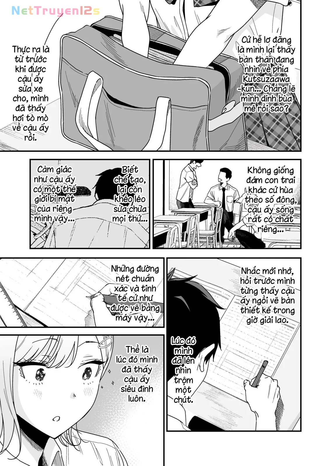Lỡ tay sửa xe đạp cho nàng Gyaru, ai dè lại bị nàng bám lấy Chapter  2 - 20