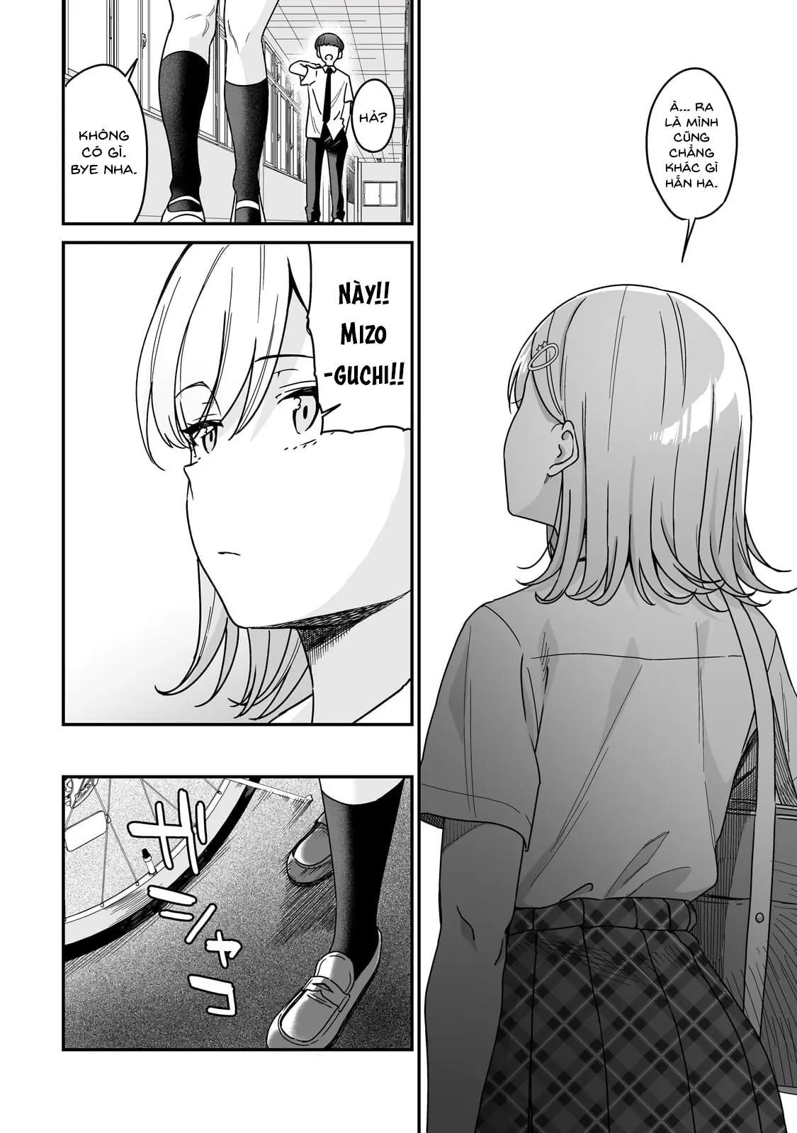 Lỡ tay sửa xe đạp cho nàng Gyaru, ai dè lại bị nàng bám lấy Chapter  2 - 23
