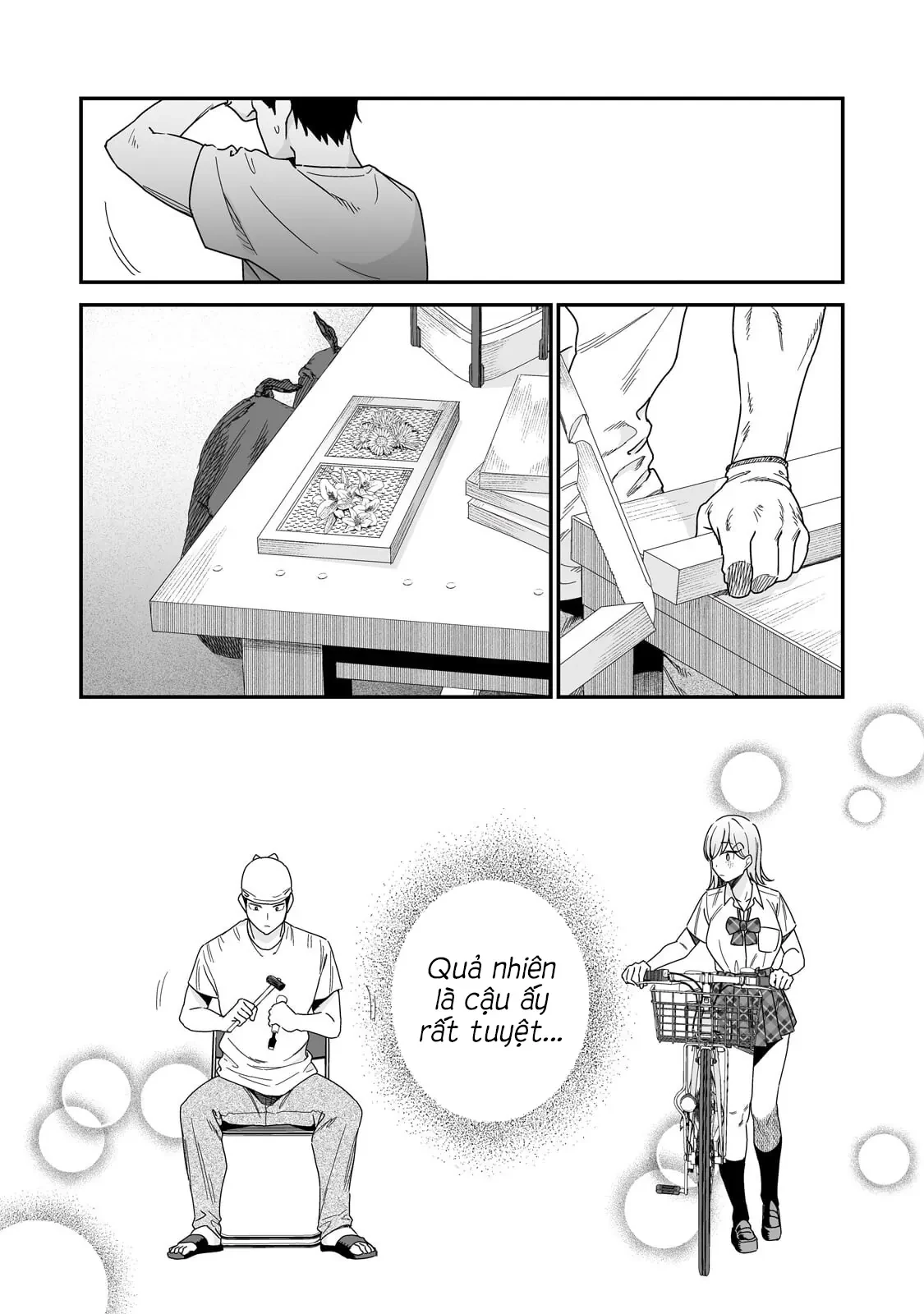 Lỡ tay sửa xe đạp cho nàng Gyaru, ai dè lại bị nàng bám lấy Chapter  2 - 27