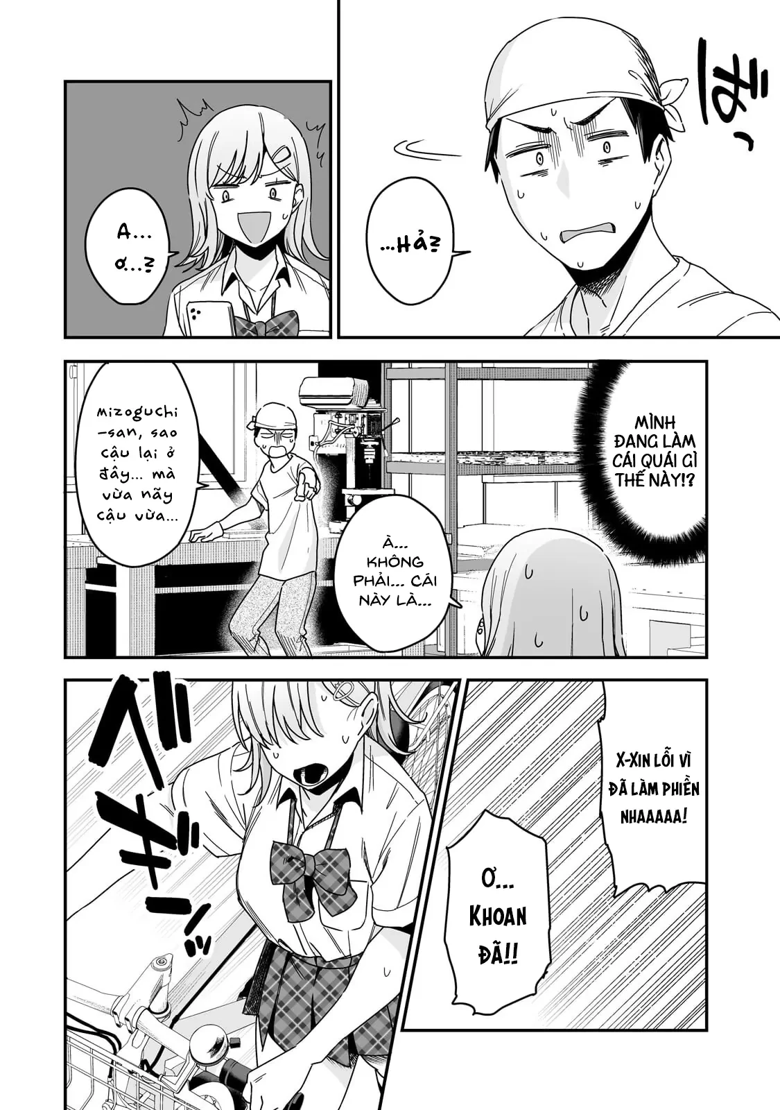 Lỡ tay sửa xe đạp cho nàng Gyaru, ai dè lại bị nàng bám lấy Chapter  2 - 29