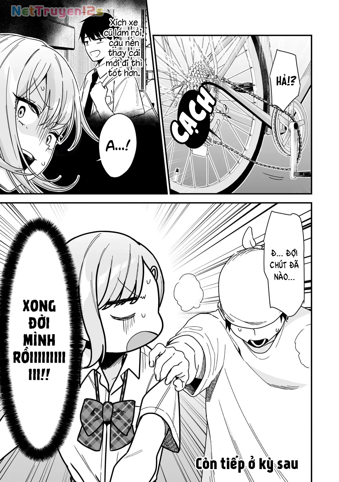 Lỡ tay sửa xe đạp cho nàng Gyaru, ai dè lại bị nàng bám lấy Chapter  2 - 30