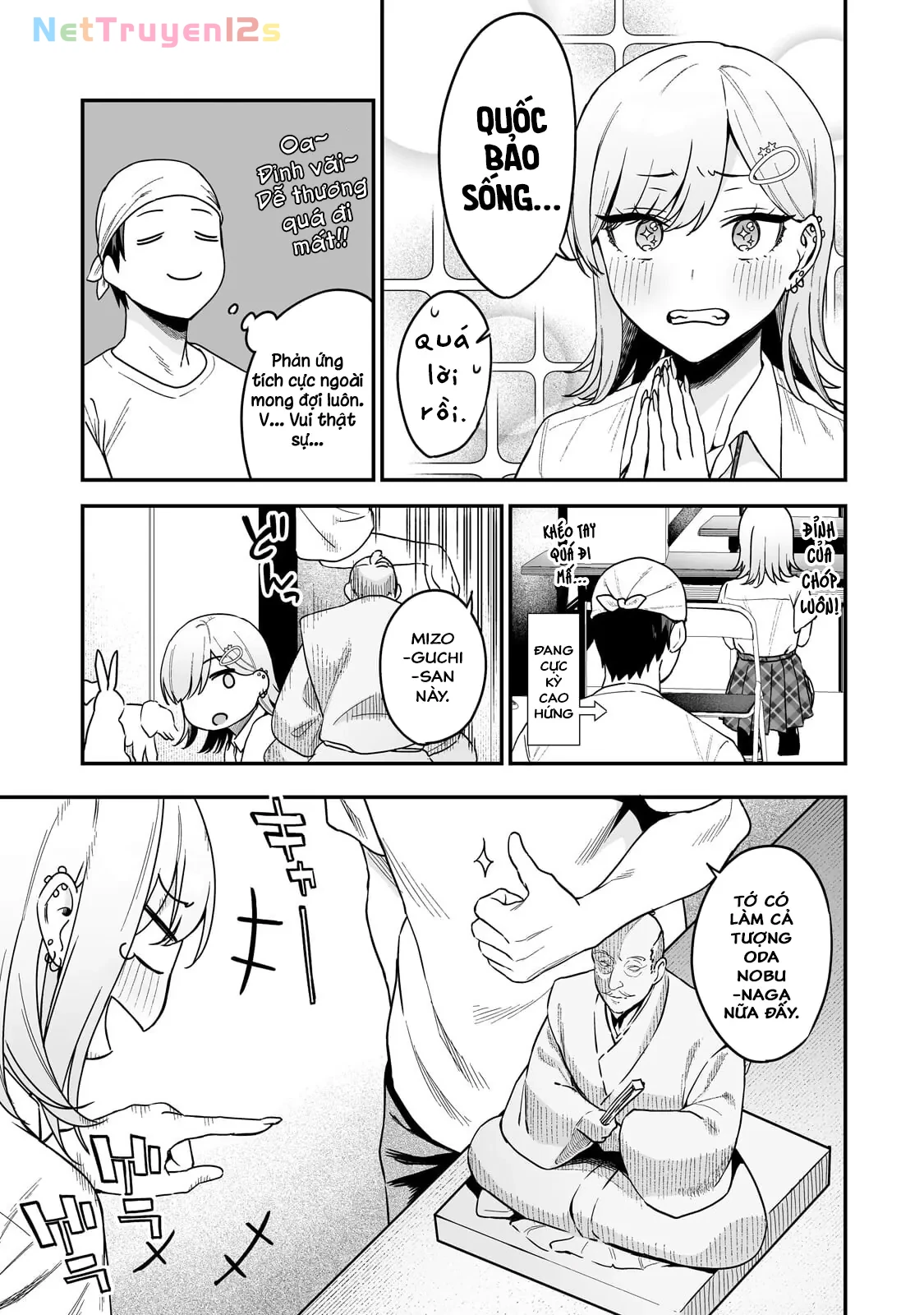Lỡ tay sửa xe đạp cho nàng Gyaru, ai dè lại bị nàng bám lấy Chapter  3 - 14