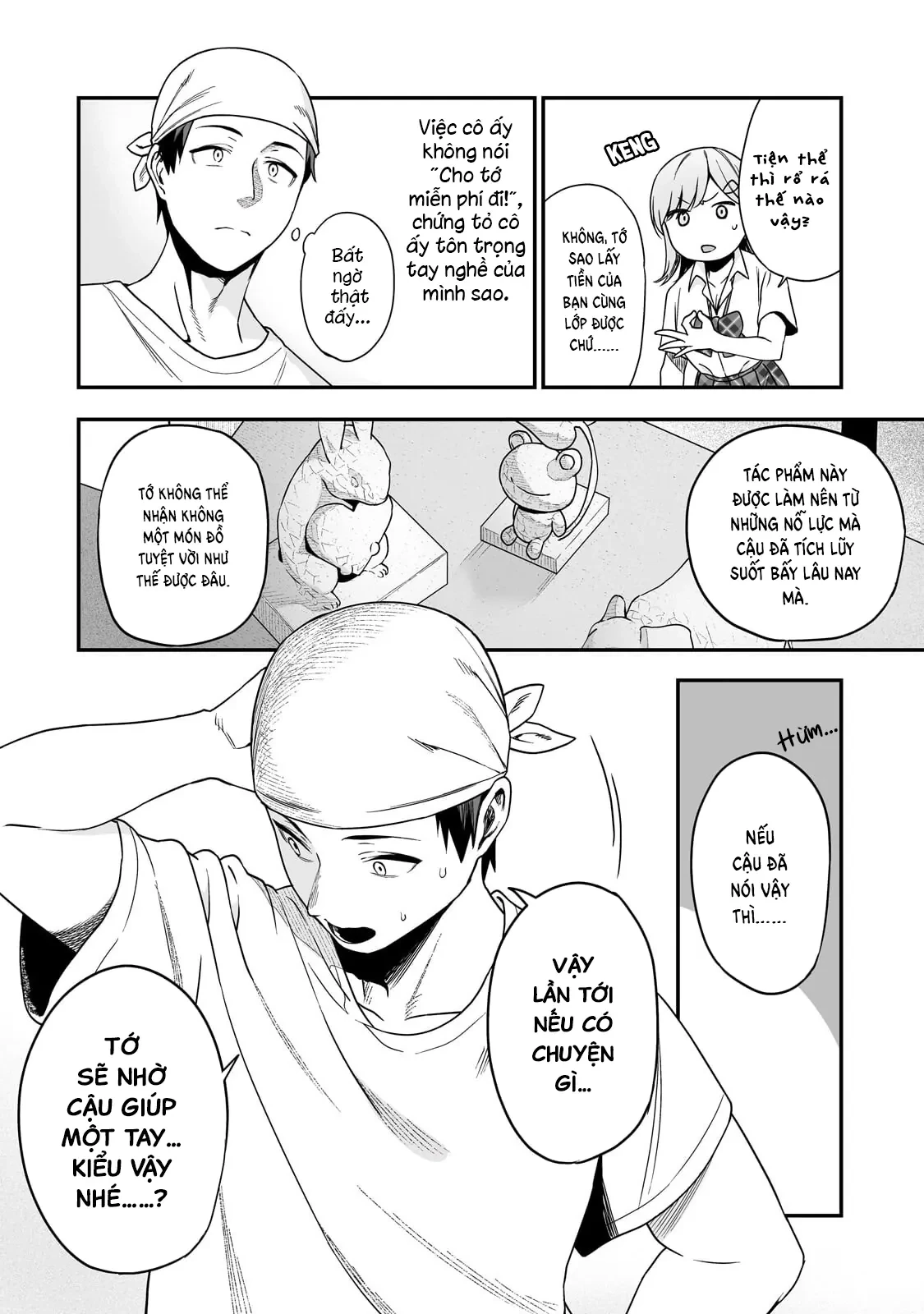 Lỡ tay sửa xe đạp cho nàng Gyaru, ai dè lại bị nàng bám lấy Chapter  3 - 21