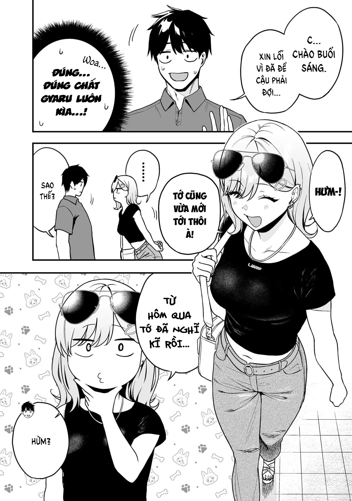 Lỡ tay sửa xe đạp cho nàng Gyaru, ai dè lại bị nàng bám lấy Chapter  4 - 4