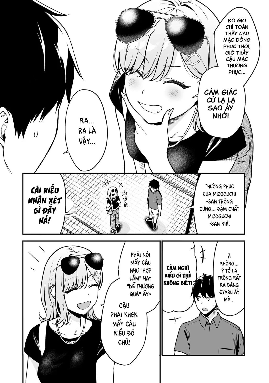 Lỡ tay sửa xe đạp cho nàng Gyaru, ai dè lại bị nàng bám lấy Chapter  4 - 5