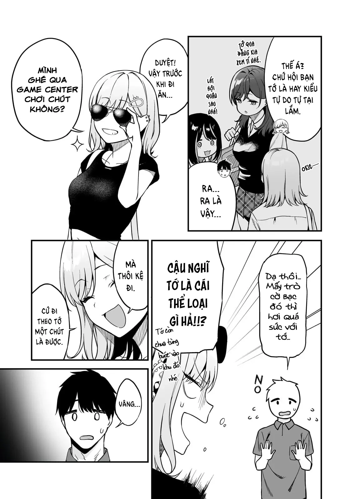 Lỡ tay sửa xe đạp cho nàng Gyaru, ai dè lại bị nàng bám lấy Chapter  4 - 8