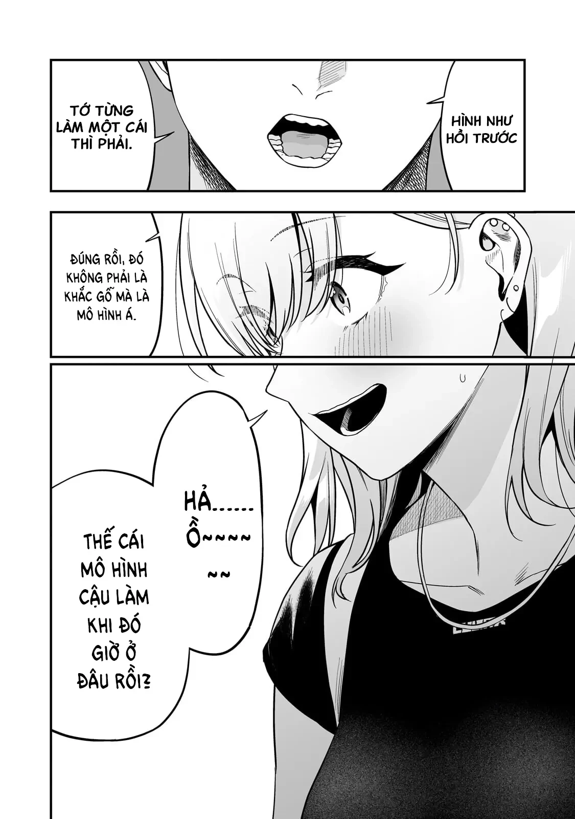 Lỡ tay sửa xe đạp cho nàng Gyaru, ai dè lại bị nàng bám lấy Chapter  4 - 21