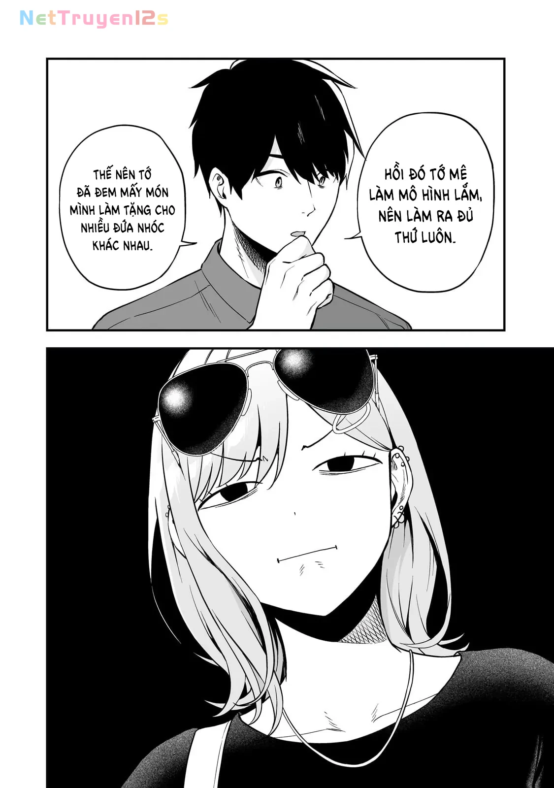 Lỡ tay sửa xe đạp cho nàng Gyaru, ai dè lại bị nàng bám lấy Chapter  4 - 23