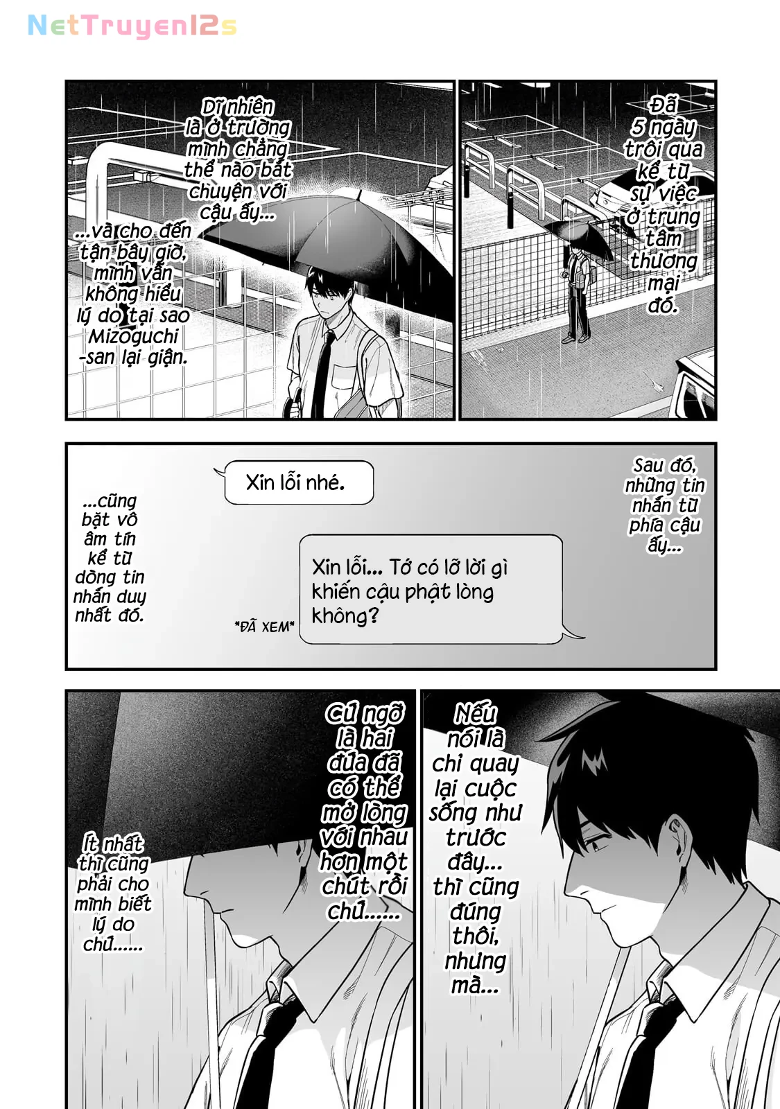 Lỡ tay sửa xe đạp cho nàng Gyaru, ai dè lại bị nàng bám lấy Chapter  5 - 17
